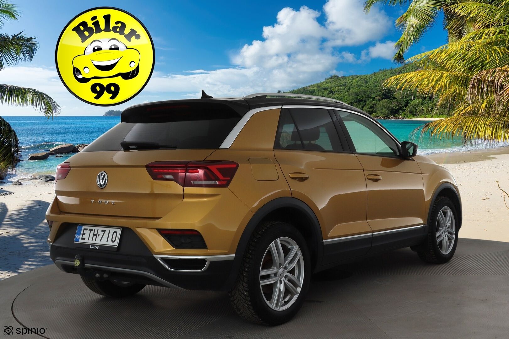 Volkswagen T-Roc 2020 Sport 1,5 TSI EVO 110 kW DSG * ACC / LED / P.tutkat / Koukku / Kaistavahti / Digimittaristo *