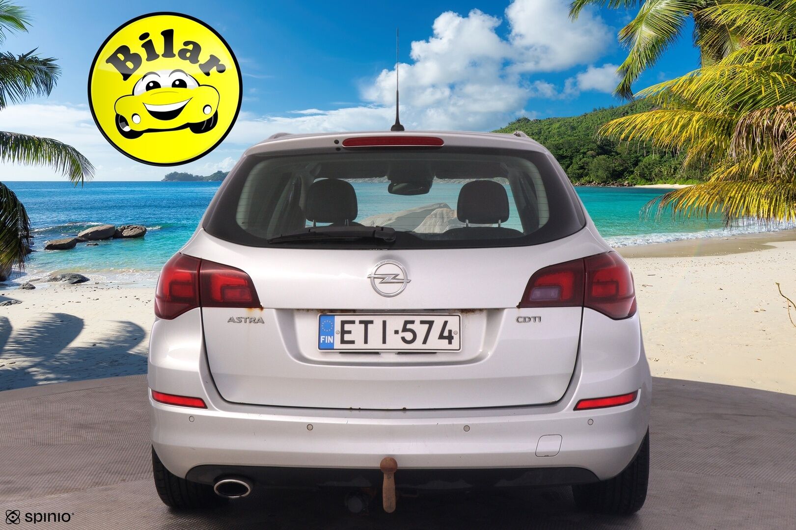 Opel Astra 2011 Sport Tourer Sport 2,0 CDTI 118kW AT6 - Myydään Huutokaupat.com - | Koukku | Vakkari | Lohko lämmitin | 2x Hyvät renkaat | 