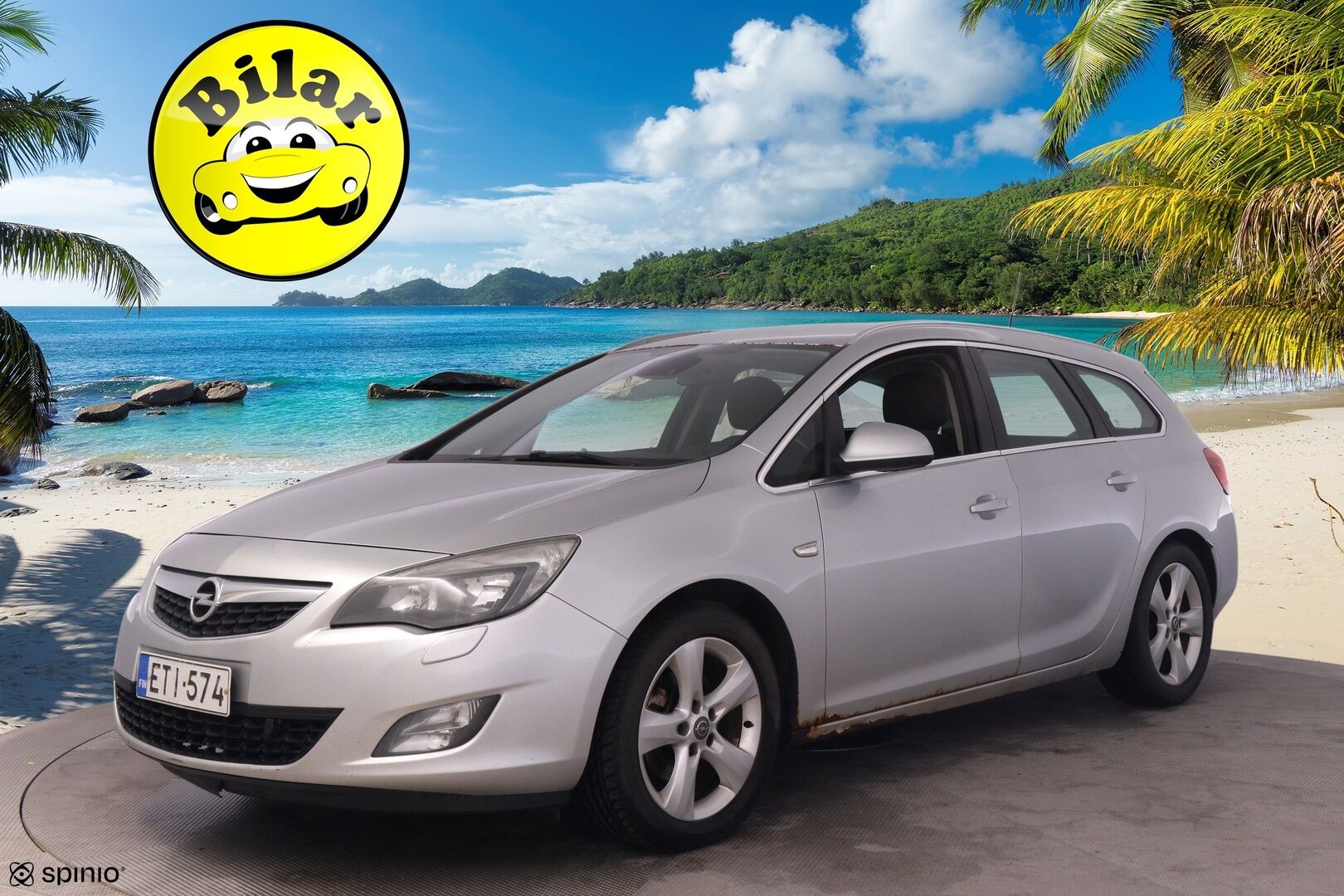 Opel Astra 2011 Sport Tourer Sport 2,0 CDTI 118kW AT6 - Myydään Huutokaupat.com - | Koukku | Vakkari | Lohko lämmitin | 2x Hyvät renkaat | 