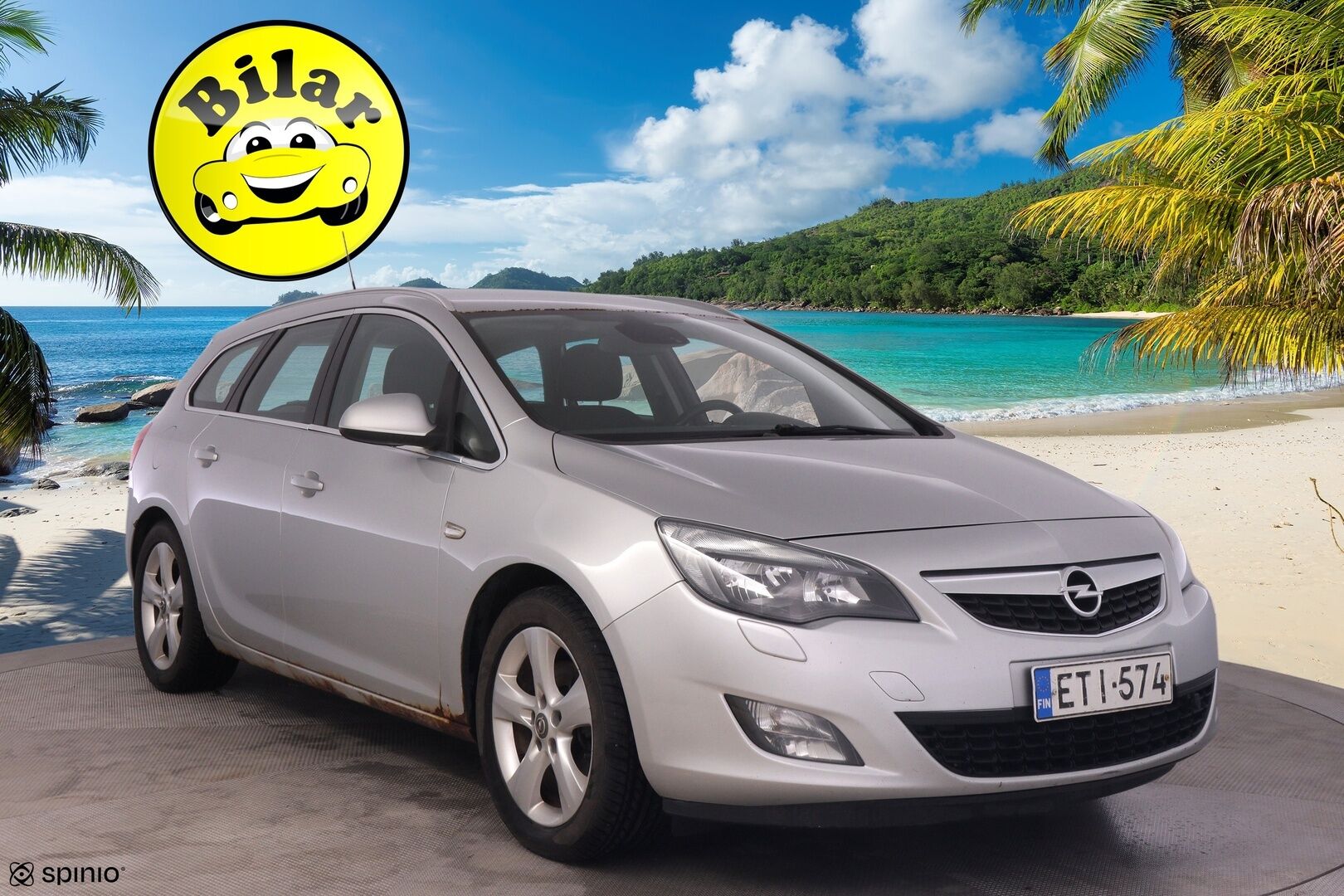 Opel Astra 2011 Sport Tourer Sport 2,0 CDTI 118kW AT6 - Myydään Huutokaupat.com - | Koukku | Vakkari | Lohko lämmitin | 2x Hyvät renkaat | 