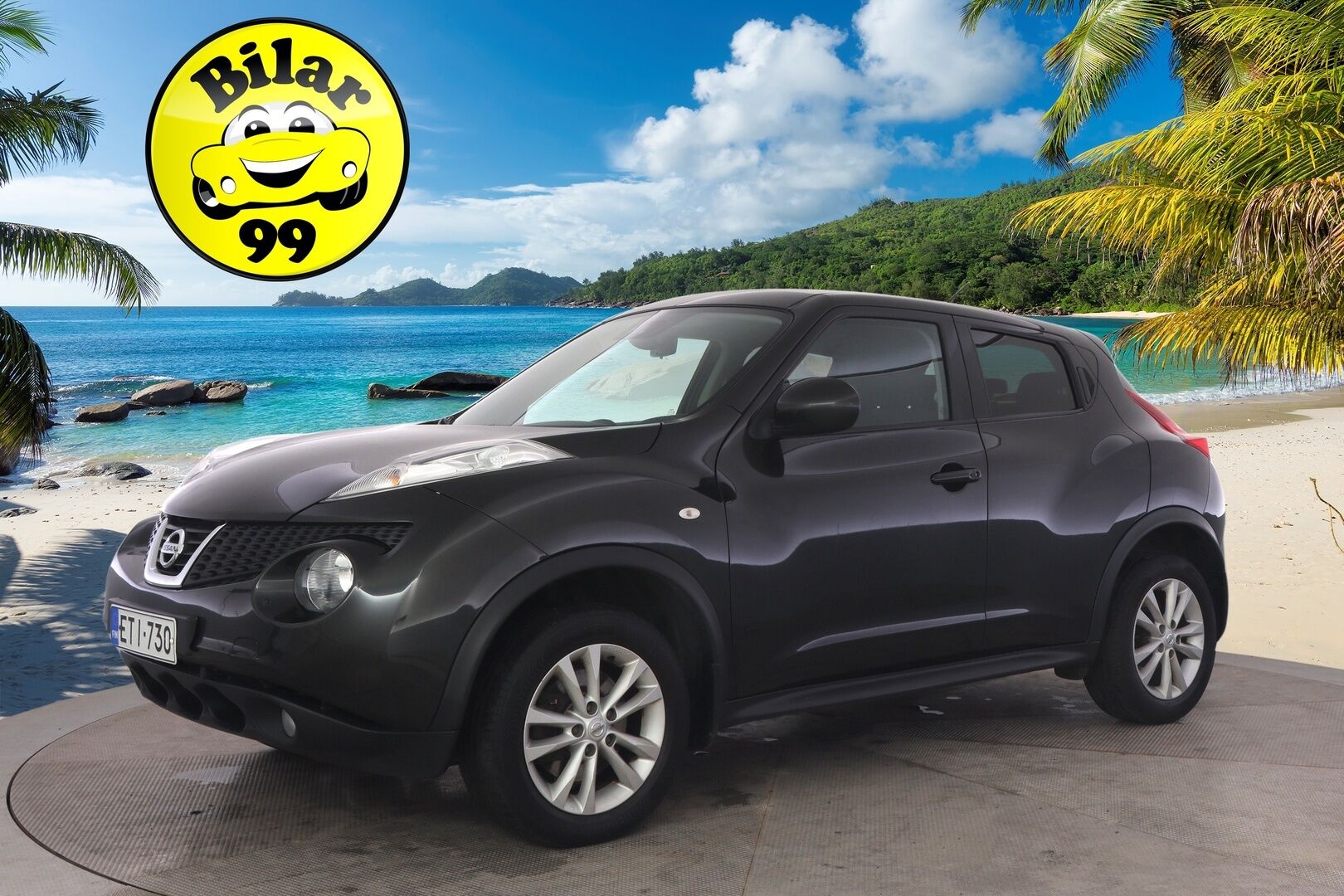 Nissan Juke 2011 1,6L DIG-T Tekna 2WD 6MT 17 Sport IMS - YritysOutlet - Myydään vain yrityksille - Suomi-auto / P-kamera / Vakkari / Lohkolämmitin+sisäpuhallin / Navi / Aut. Ilmastointi / 2x Alumiinivanteet
