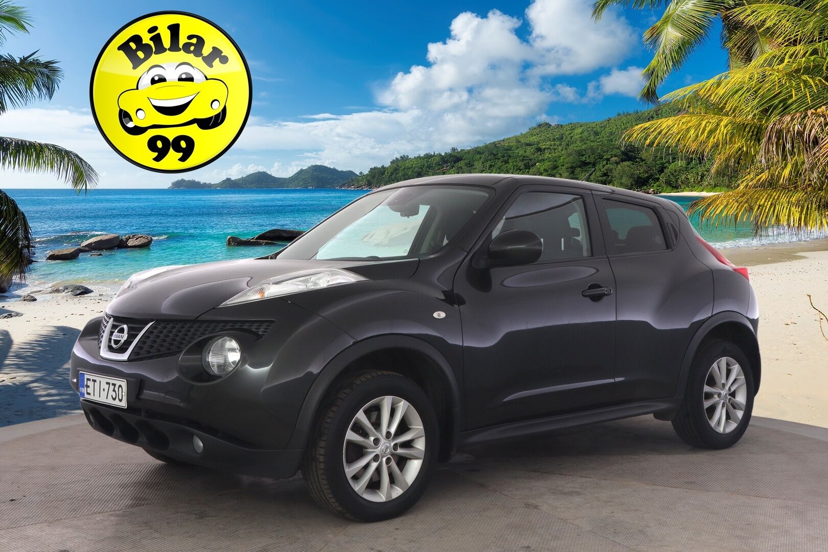 Nissan Juke 2011 1,6L DIG-T Tekna 2WD 6MT 17 Sport IMS - YritysOutlet - Myydään vain yrityksille - Suomi-auto / P-kamera / Vakkari / Lohkolämmitin+sisäpuhallin / Navi / Aut. Ilmastointi / 2x Alumiinivanteet