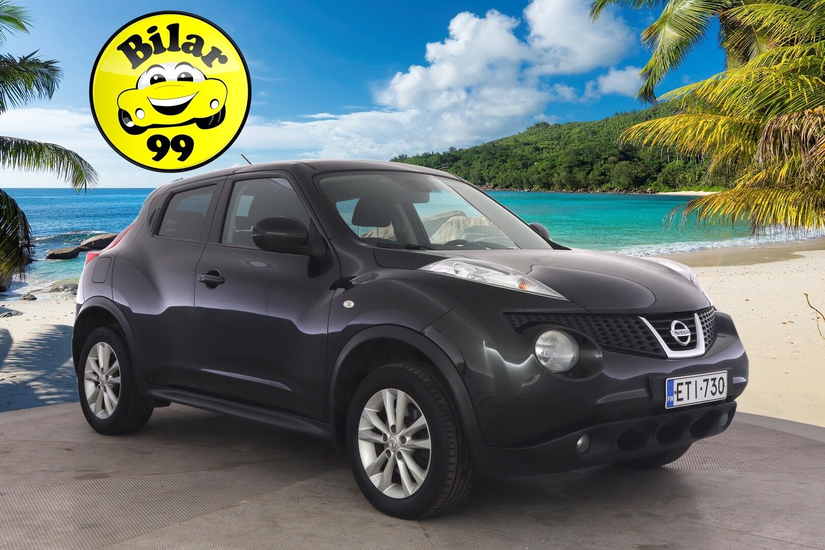 Nissan Juke 2011 1,6L DIG-T Tekna 2WD 6MT 17 Sport IMS - YritysOutlet - Myydään vain yrityksille - Suomi-auto / P-kamera / Vakkari / Lohkolämmitin+sisäpuhallin / Navi / Aut. Ilmastointi / 2x Alumiinivanteet
