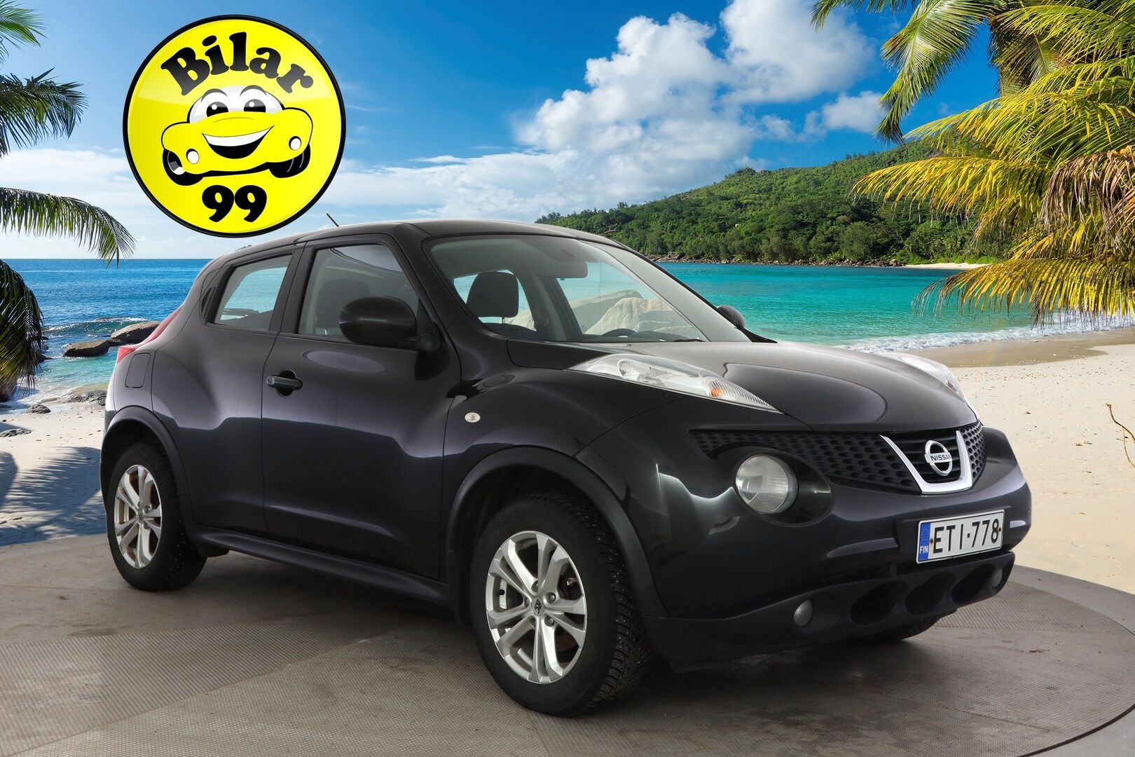 Nissan Juke 2011 1,6L Pure Drive Acenta 2WD 5MT 17 Elegance Connect IMS *YritysOutlet - Myydään vain yrityksille* - ** Lohko / Koukku / Navi / Kamera / Kahdet renkaat ** - Osta nyt, maksa vasta ensi vuonna