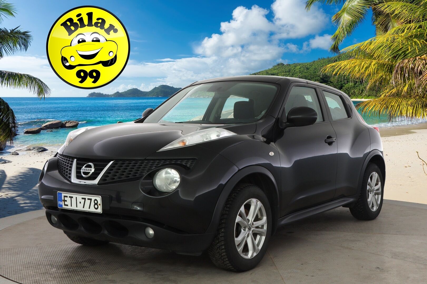 Nissan Juke 2011 1,6L Pure Drive Acenta 2WD 5MT 17 Elegance Connect IMS *YritysOutlet - Myydään vain yrityksille* - ** Lohko / Koukku / Navi / Kamera / Kahdet renkaat ** - Osta nyt, maksa vasta ensi vuonna