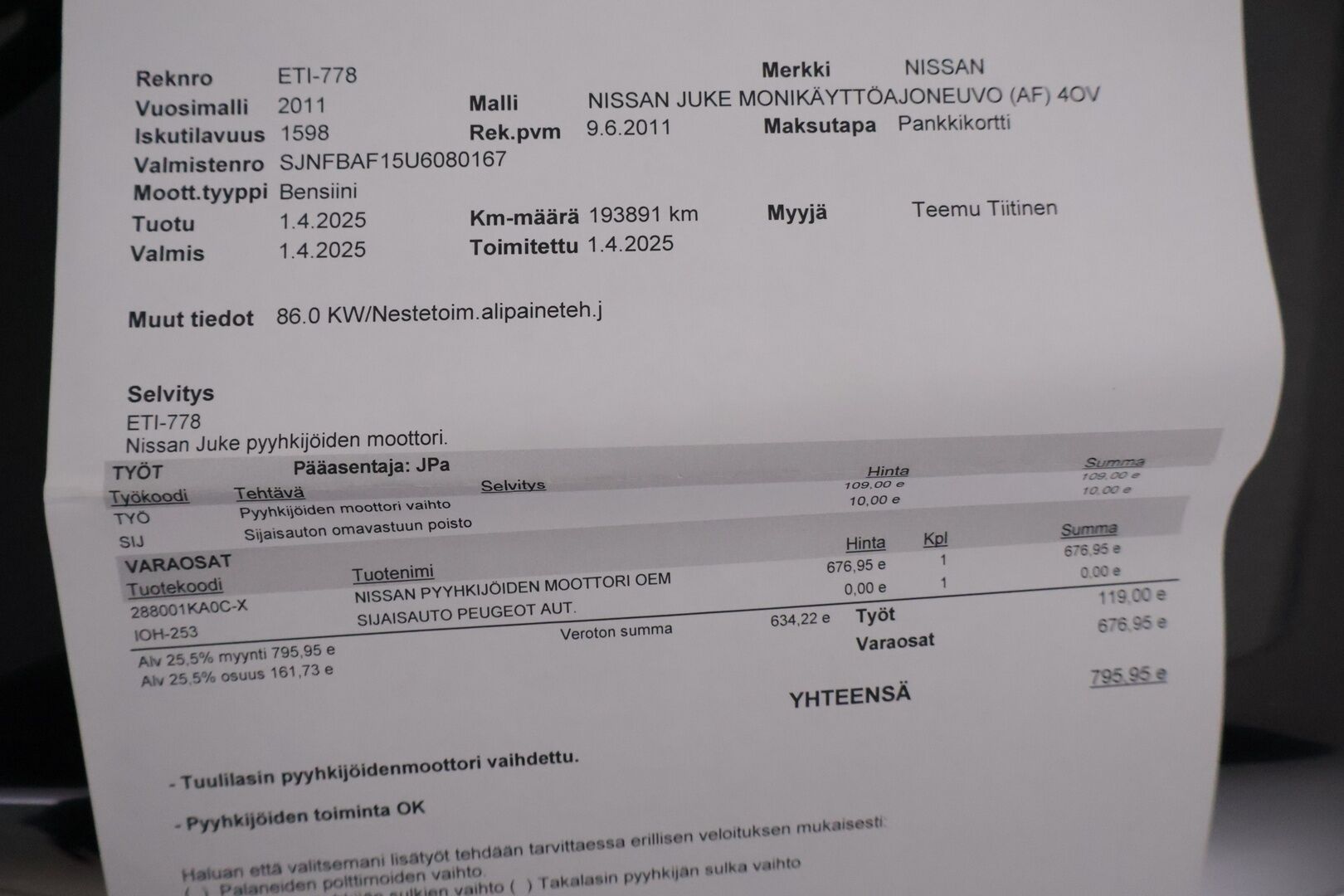 Nissan Juke 2011 1,6L Pure Drive Acenta 2WD 5MT 17 Elegance Connect IMS *YritysOutlet - Myydään vain yrityksille* - ** Lohko / Koukku / Navi / Kamera / Kahdet renkaat ** - Osta nyt, maksa vasta ensi vuonna