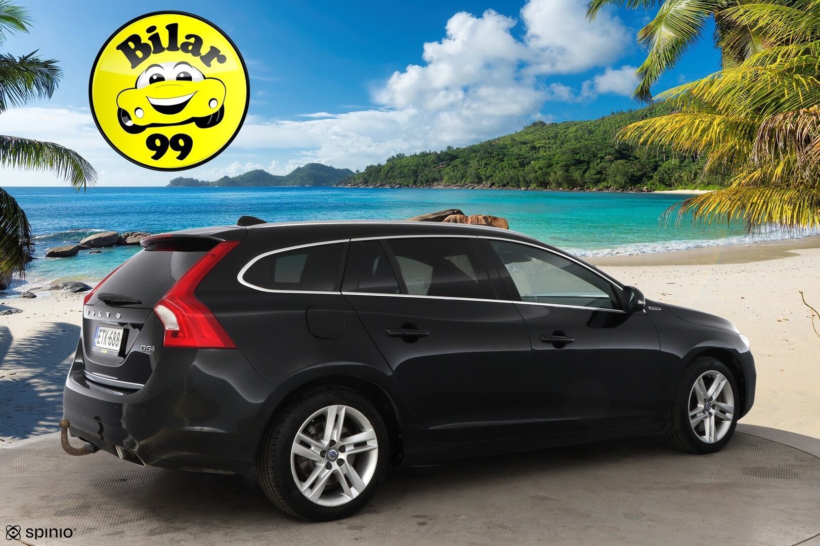 Volvo V60 2016 D5 AWD Twin Engine Summum aut - Webasto / Adapt.Vakkari / Kattoluukku / Peruutuskamera / Vetokoukku / BLIS / Nahkasisusta / Keyless / Huippuvarusteet!