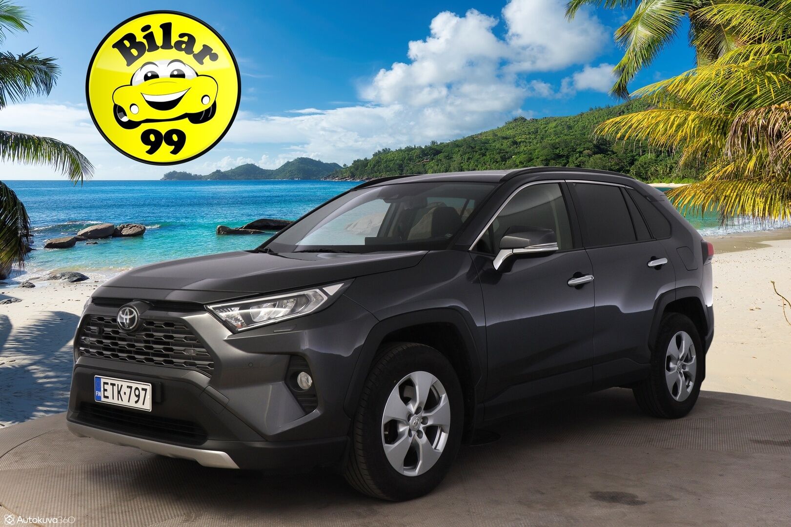 Toyota RAV4 2019 2,0 VVT-iE Active Multidrive S *Suomiauto / ACC / LED / KEYLESS / P.Kamera / Navi / Lohko S.Pistoke* - Taloudellinen maasturi hyvillä renkailla sekä särmällä huoltohistorialla