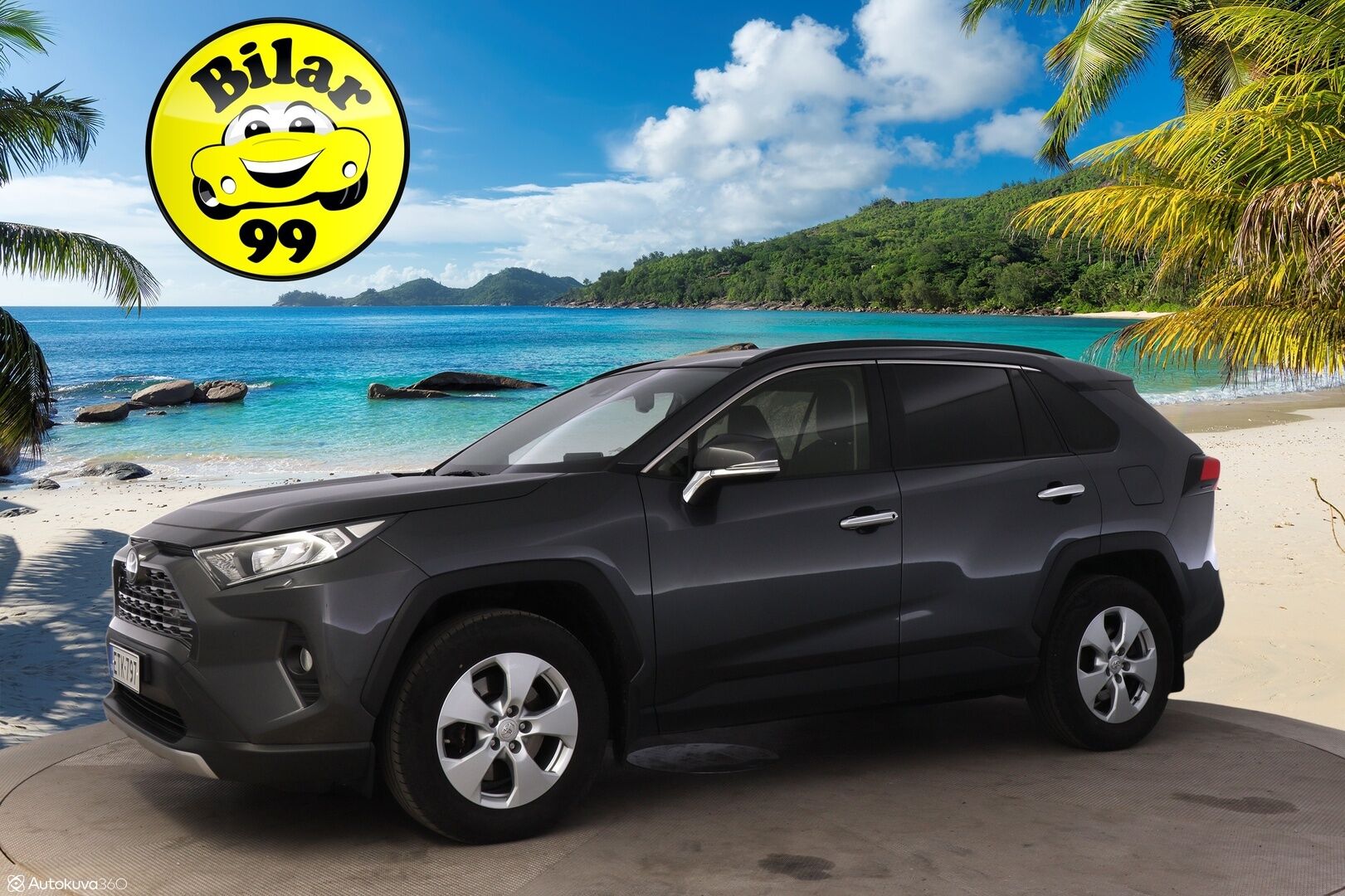 Toyota RAV4 2019 2,0 VVT-iE Active Multidrive S *Suomiauto / ACC / LED / KEYLESS / P.Kamera / Navi / Lohko S.Pistoke* - Taloudellinen maasturi hyvillä renkailla sekä särmällä huoltohistorialla