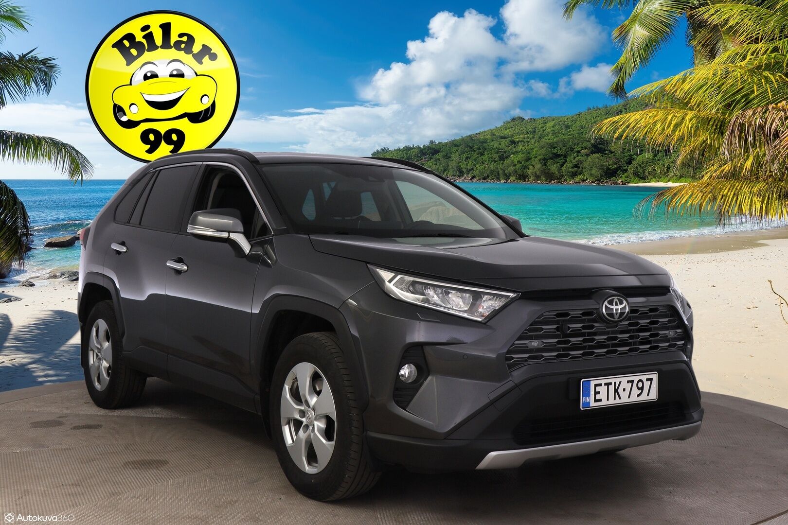 Toyota RAV4 2019 2,0 VVT-iE Active Multidrive S *Suomiauto / ACC / LED / KEYLESS / P.Kamera / Navi / Lohko S.Pistoke* - Taloudellinen maasturi hyvillä renkailla sekä särmällä huoltohistorialla
