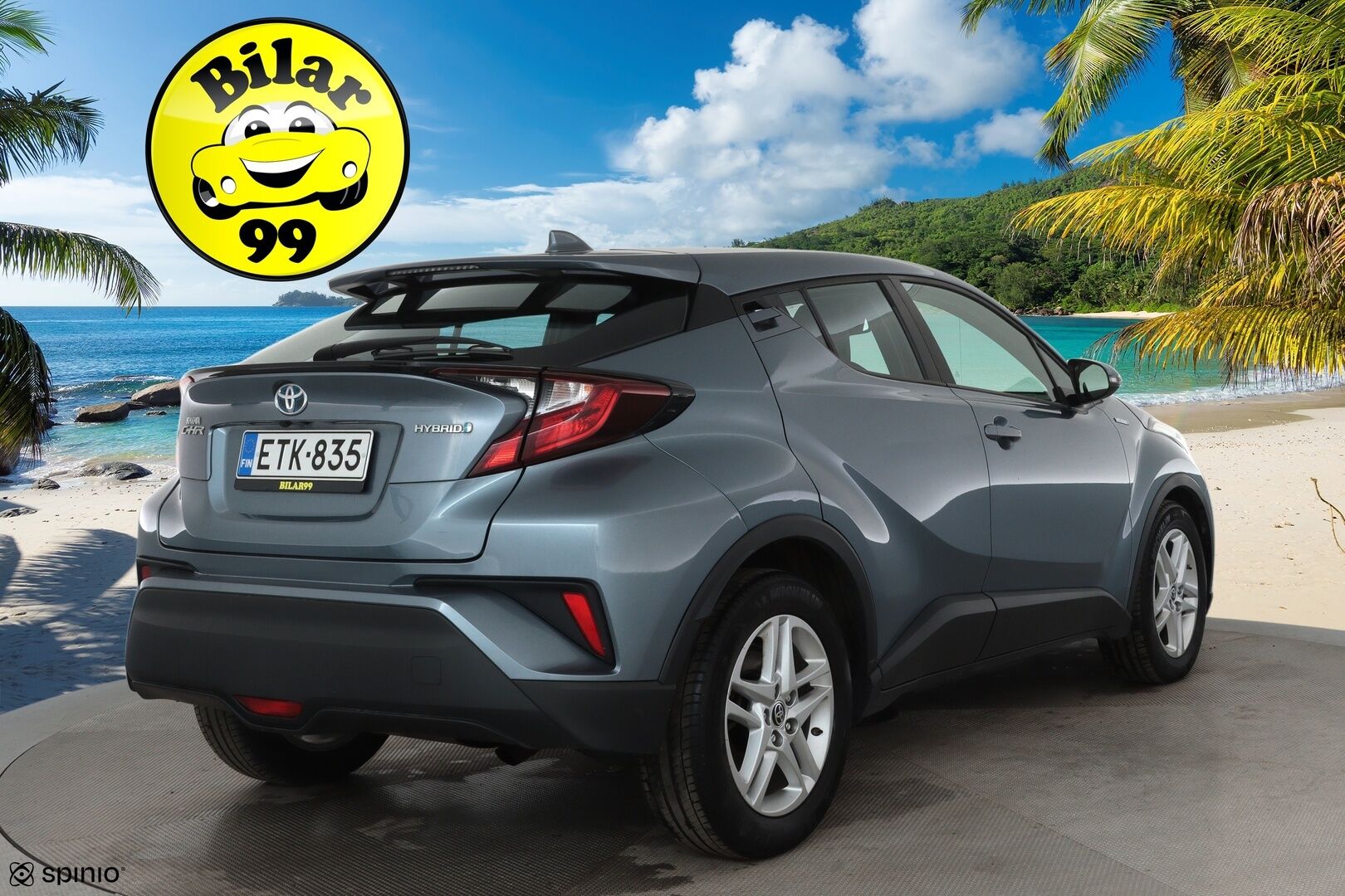 Toyota C-HR 2020 1,8 Hybrid Active **Webasto / Adapt.Vakkari / LED-valot / P.kamera / Navi / Kaistavahti / Apple&Android / KeylessGO** - Merkkihuollettu Suomi-auto / Kahdet renkaat