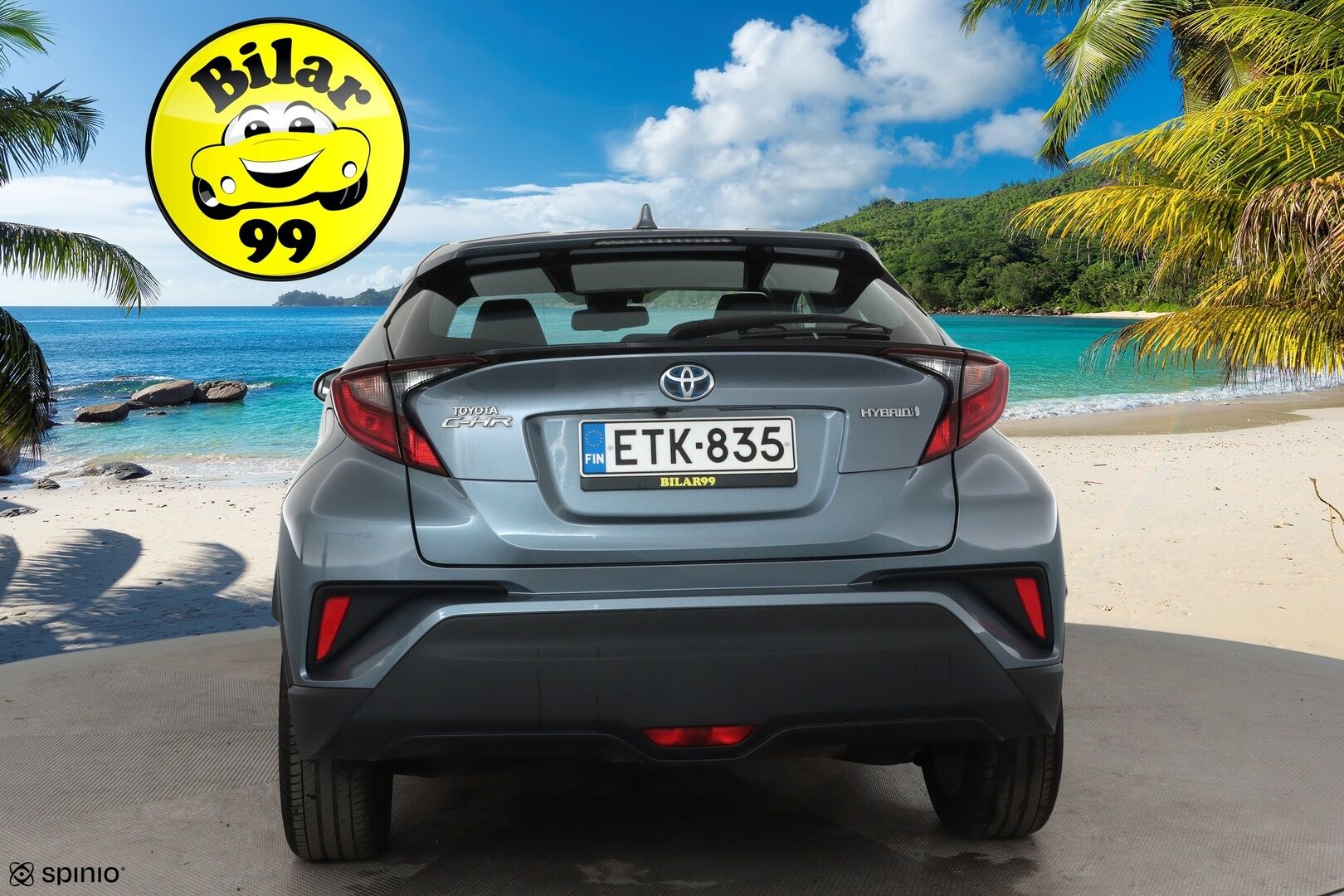 Toyota C-HR 2020 1,8 Hybrid Active **Webasto / Adapt.Vakkari / LED-valot / P.kamera / Navi / Kaistavahti / Apple&Android / KeylessGO** - Merkkihuollettu Suomi-auto / Kahdet renkaat