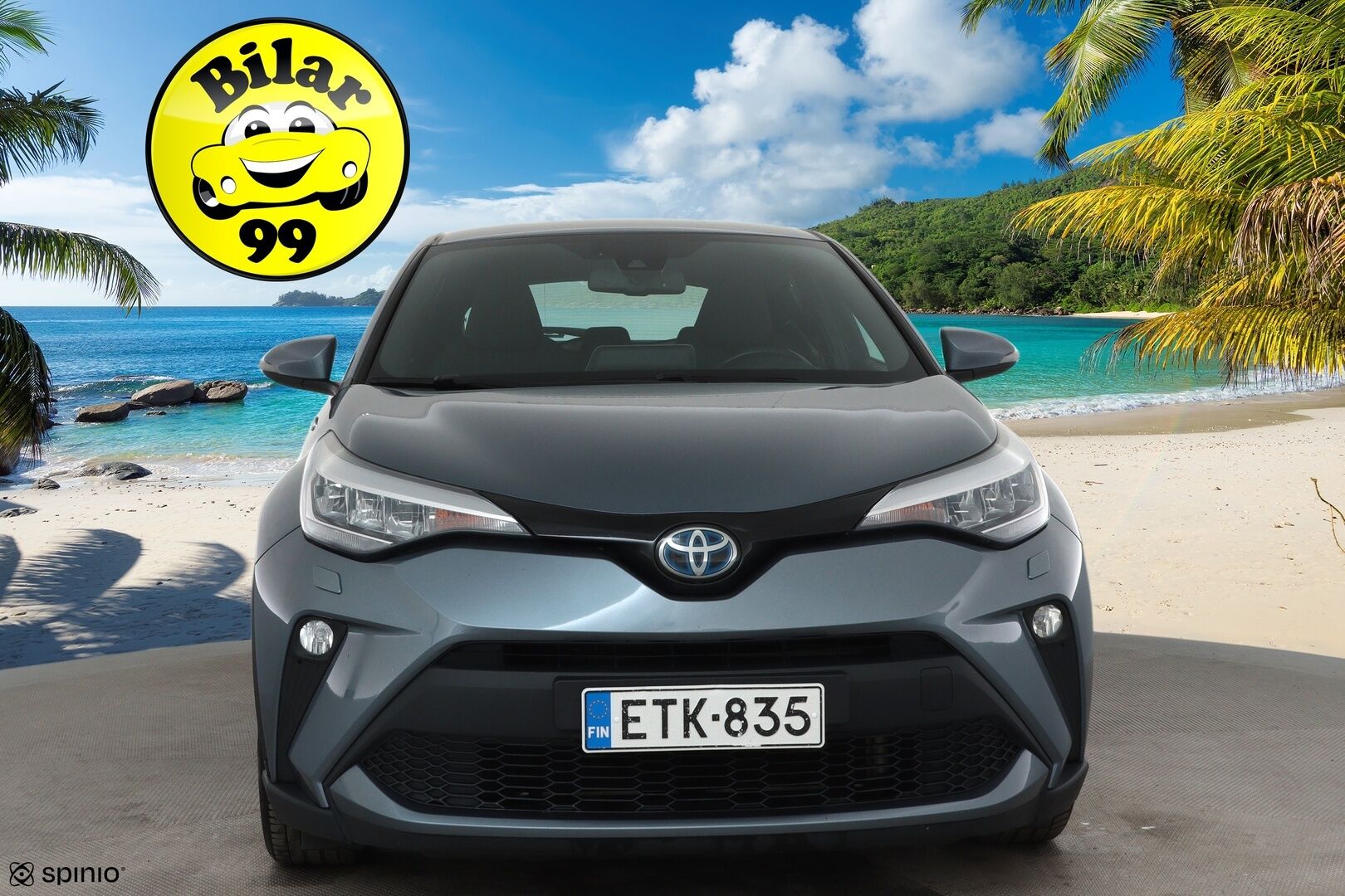 Toyota C-HR 2020 1,8 Hybrid Active **Webasto / Adapt.Vakkari / LED-valot / P.kamera / Navi / Kaistavahti / Apple&Android / KeylessGO** - Merkkihuollettu Suomi-auto / Kahdet renkaat