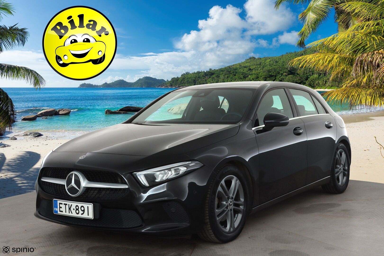 Mercedes-Benz A 2020 180 A Business Style - | Vakkari | Webasto | P.Kamera | Widescreen | Puolinahat | LED | Apple&Android | Suomi-auto | Kahdet Renkaat |