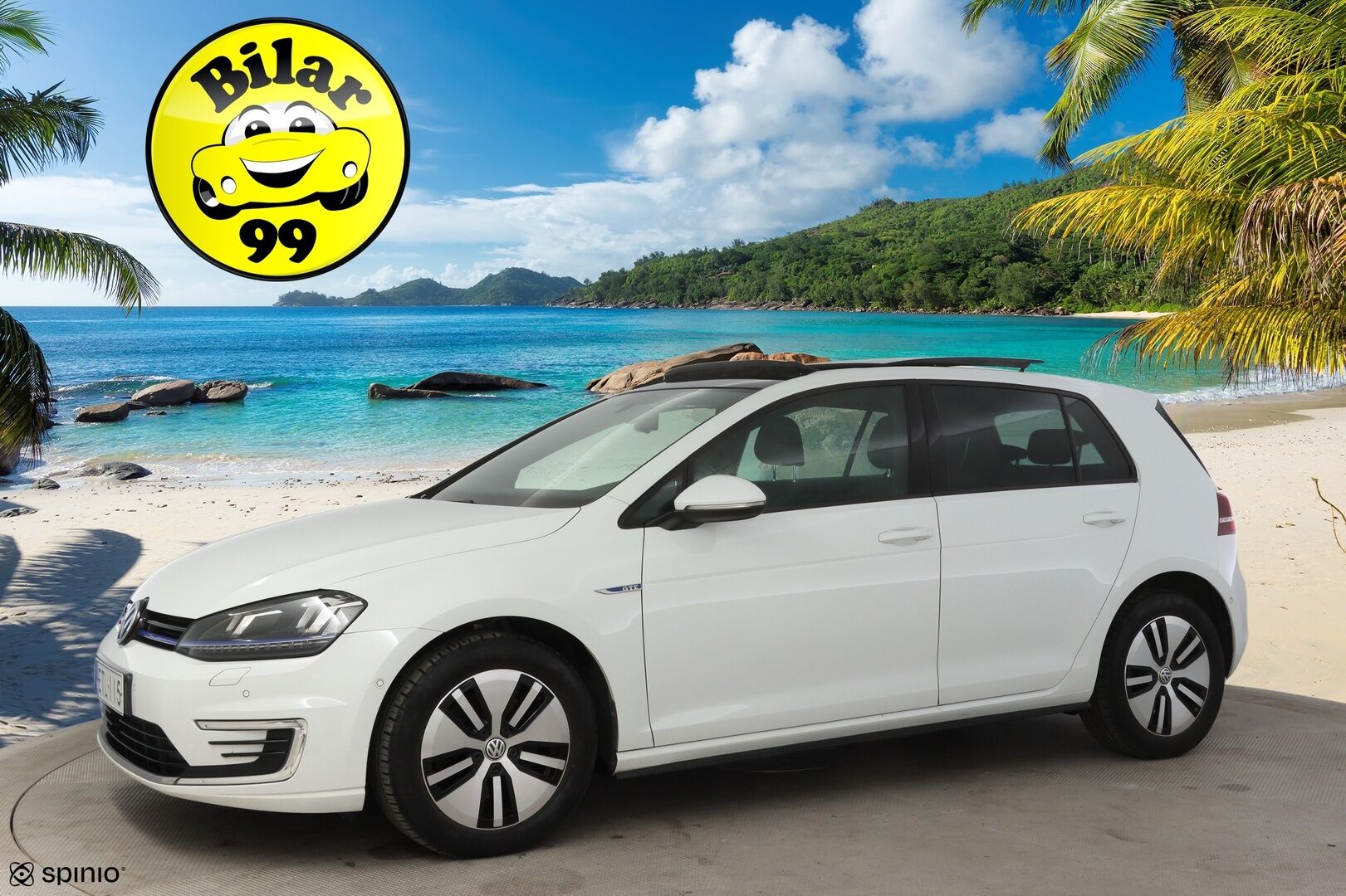 Volkswagen Golf 2015 GTE Plug-In Hybrid 150 kW (204 hv) DSG-automaatti * Kattoluukku / ACC / BLIS / KeyLess / Navi / Tutkat * - Merkkihuollettu! / Kahdet hyvät renkaat / Siisti! 