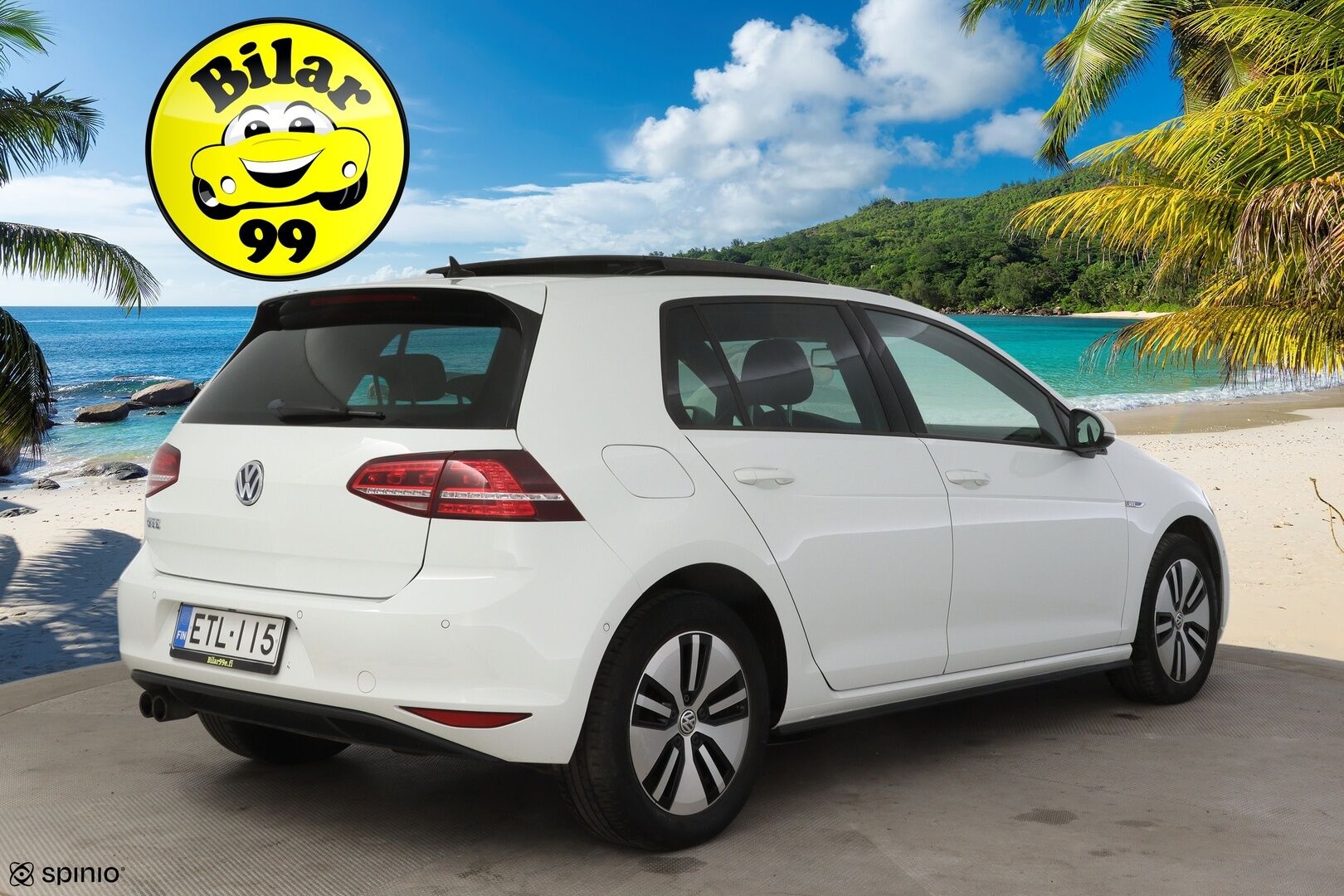 Volkswagen Golf 2015 GTE Plug-In Hybrid 150 kW (204 hv) DSG-automaatti * Kattoluukku / ACC / BLIS / KeyLess / Navi / Tutkat * - Merkkihuollettu! / Kahdet hyvät renkaat / Siisti! 