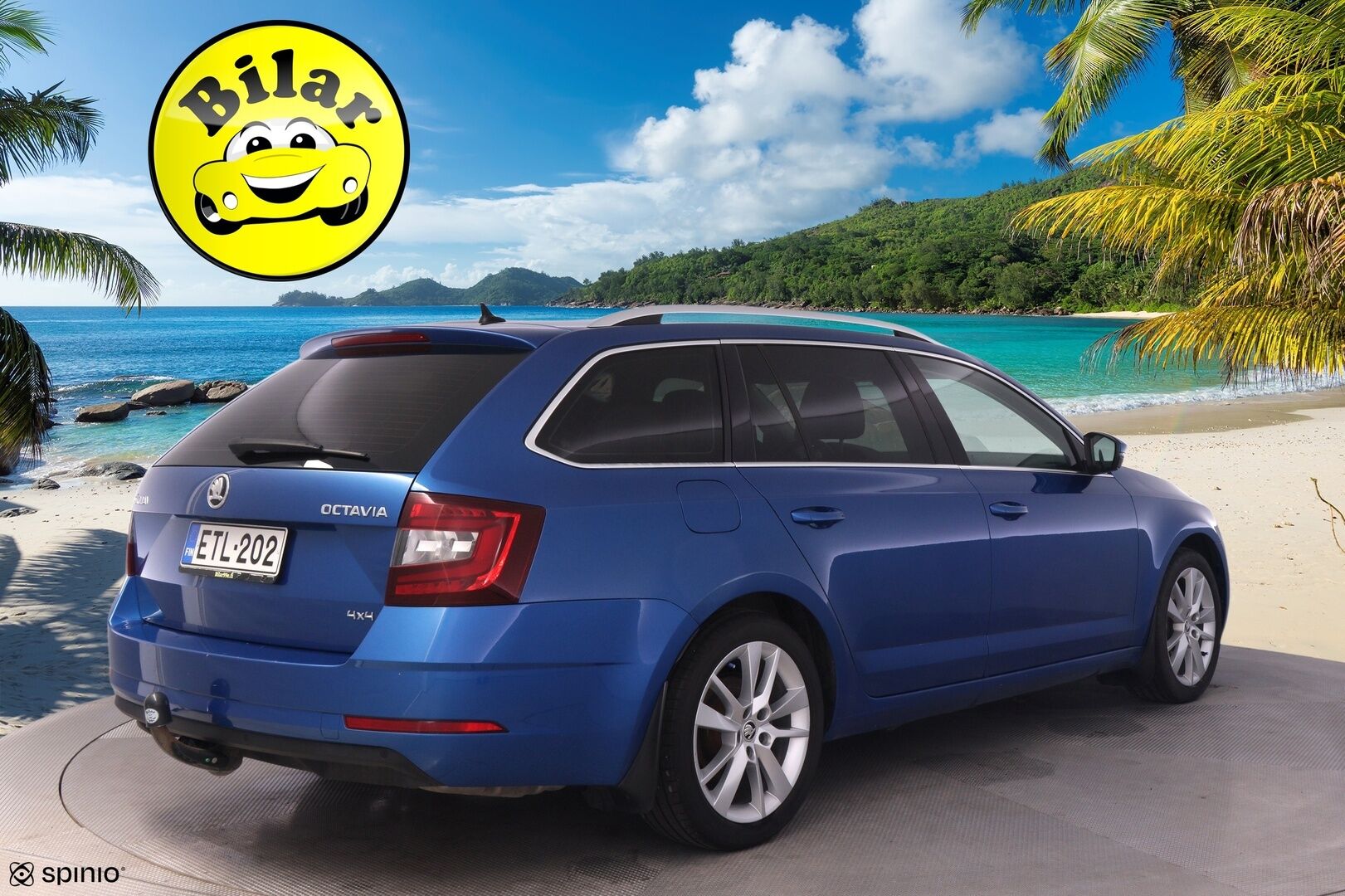 Skoda Octavia 2019 Combi 2,0 TSI 190 4x4 Style DSG Autom. - | Adapt. Vakkari | Webasto | Koukku | Parkkitutka | LED-valot |