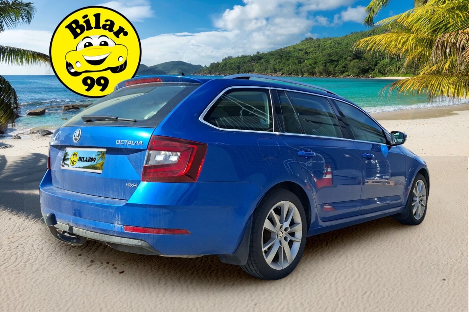 Skoda Octavia 2019 Combi 2,0 TSI 190 4x4 Style DSG Autom. - | Adapt. Vakkari | Webasto | Koukku | Parkkitutka | LED-valot |