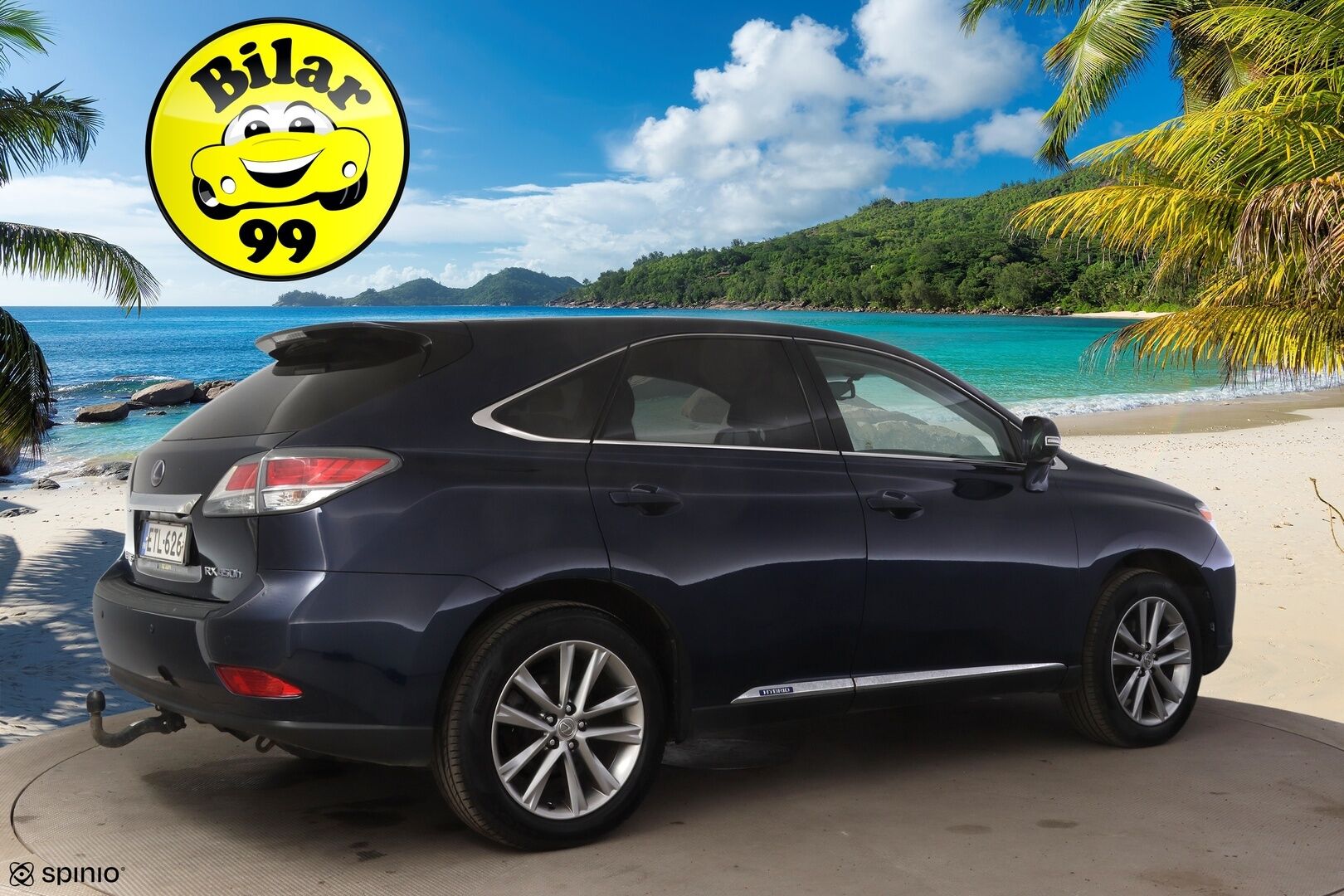 Lexus RX 2012 450h Hybrid 4WD A Executive * Muisti nahat / Peruutuskamera / Irroitettava vetokoukku / Vakkarii / Premium- Audio* - Voimaa ja pehmeyttä / Kahdet huippu renkaat / Koukku / Neliveto / - HULLUT AVAJAISHULINAT KORKOTARJOUS 3,29 %