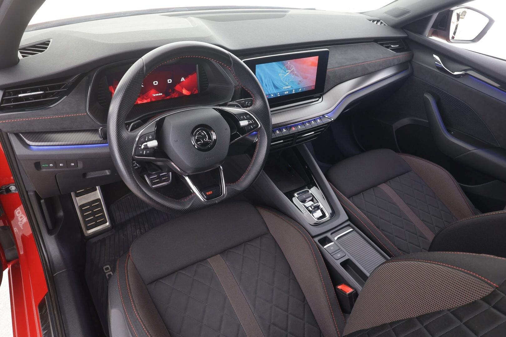 Skoda Octavia 2021 2,0 TSI RS DSG Autom. - | Canton | ACC | Webasto | P.Kamera | Matrix-LED | Kaistavahti | Digimittaristo | Navi | Keyless | Suomi-auto | Merkkihuollot | Kahdet renkaat |
