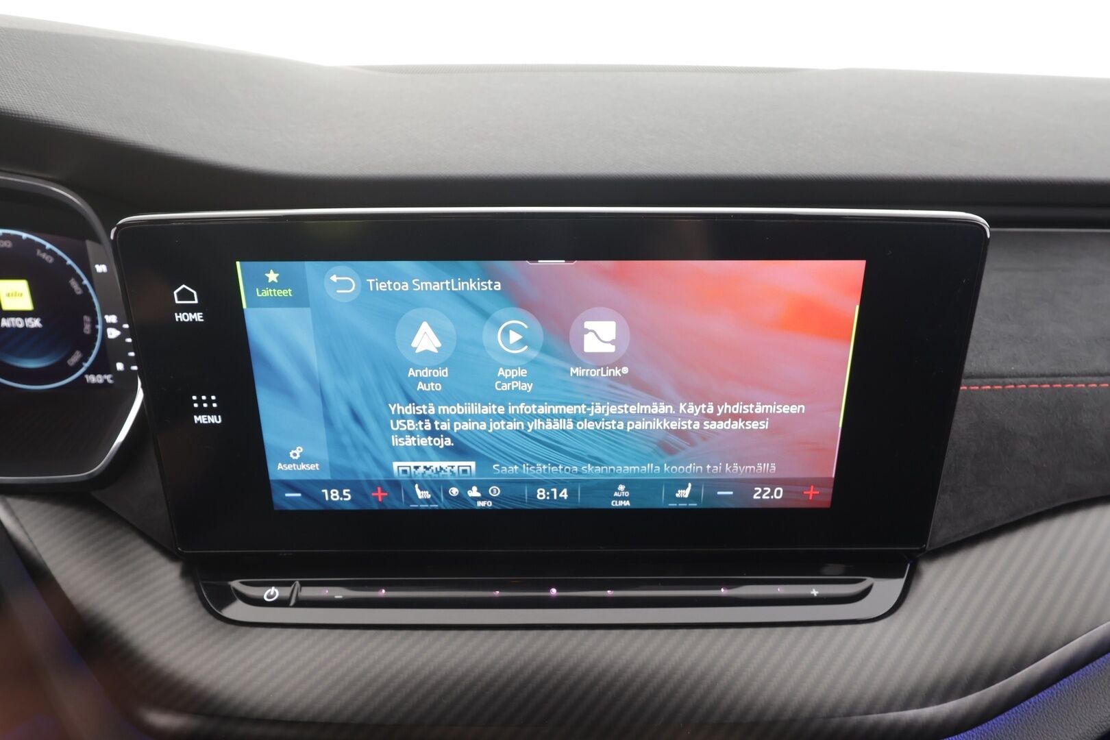 Skoda Octavia 2021 2,0 TSI RS DSG Autom. - | Canton | ACC | Webasto | P.Kamera | Matrix-LED | Kaistavahti | Digimittaristo | Navi | Keyless | Suomi-auto | Merkkihuollot | Kahdet renkaat |