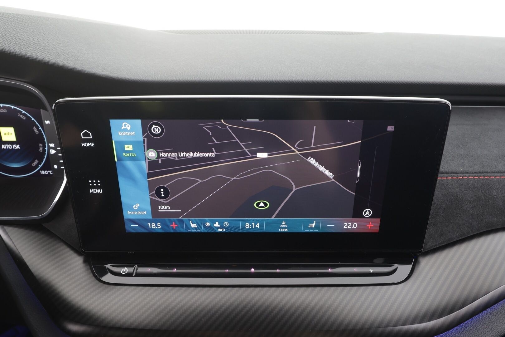Skoda Octavia 2021 2,0 TSI RS DSG Autom. - | Canton | ACC | Webasto | P.Kamera | Matrix-LED | Kaistavahti | Digimittaristo | Navi | Keyless | Suomi-auto | Merkkihuollot | Kahdet renkaat |