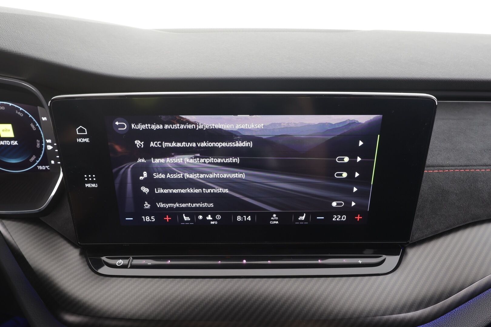 Skoda Octavia 2021 2,0 TSI RS DSG Autom. - | Canton | ACC | Webasto | P.Kamera | Matrix-LED | Kaistavahti | Digimittaristo | Navi | Keyless | Suomi-auto | Merkkihuollot | Kahdet renkaat |