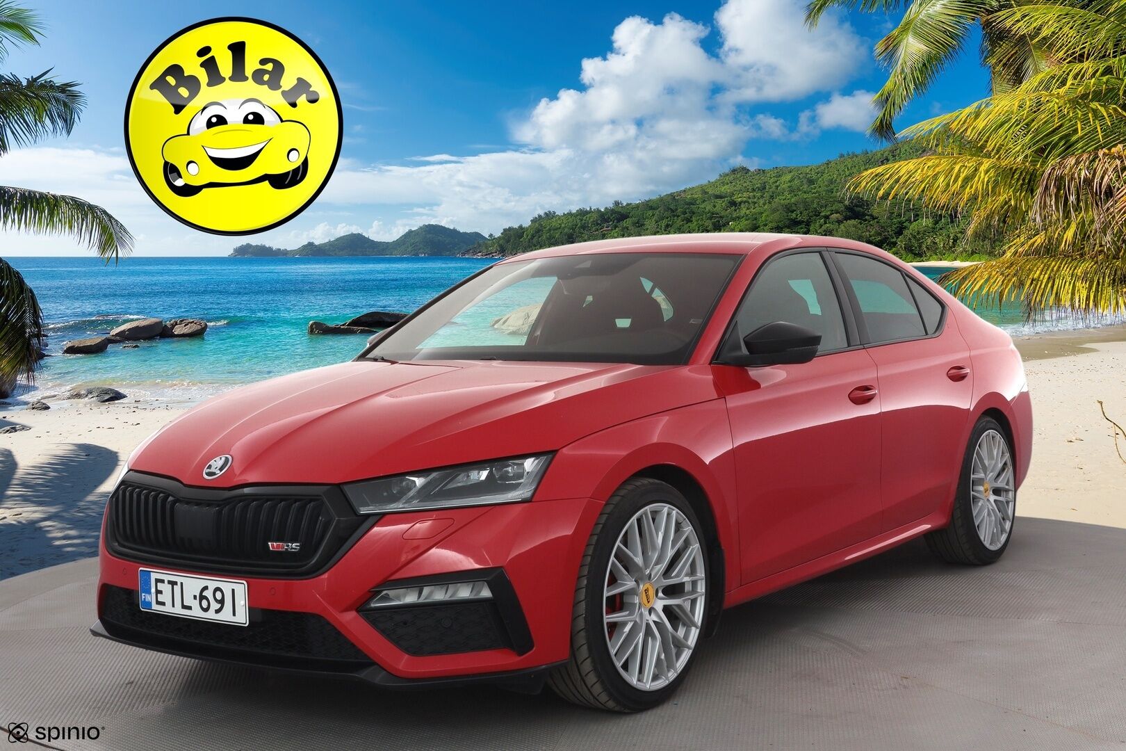 Skoda Octavia 2021 2,0 TSI RS DSG Autom. - | Canton | ACC | Webasto | P.Kamera | Matrix-LED | Kaistavahti | Digimittaristo | Navi | Keyless | Suomi-auto | Merkkihuollot | Kahdet renkaat |