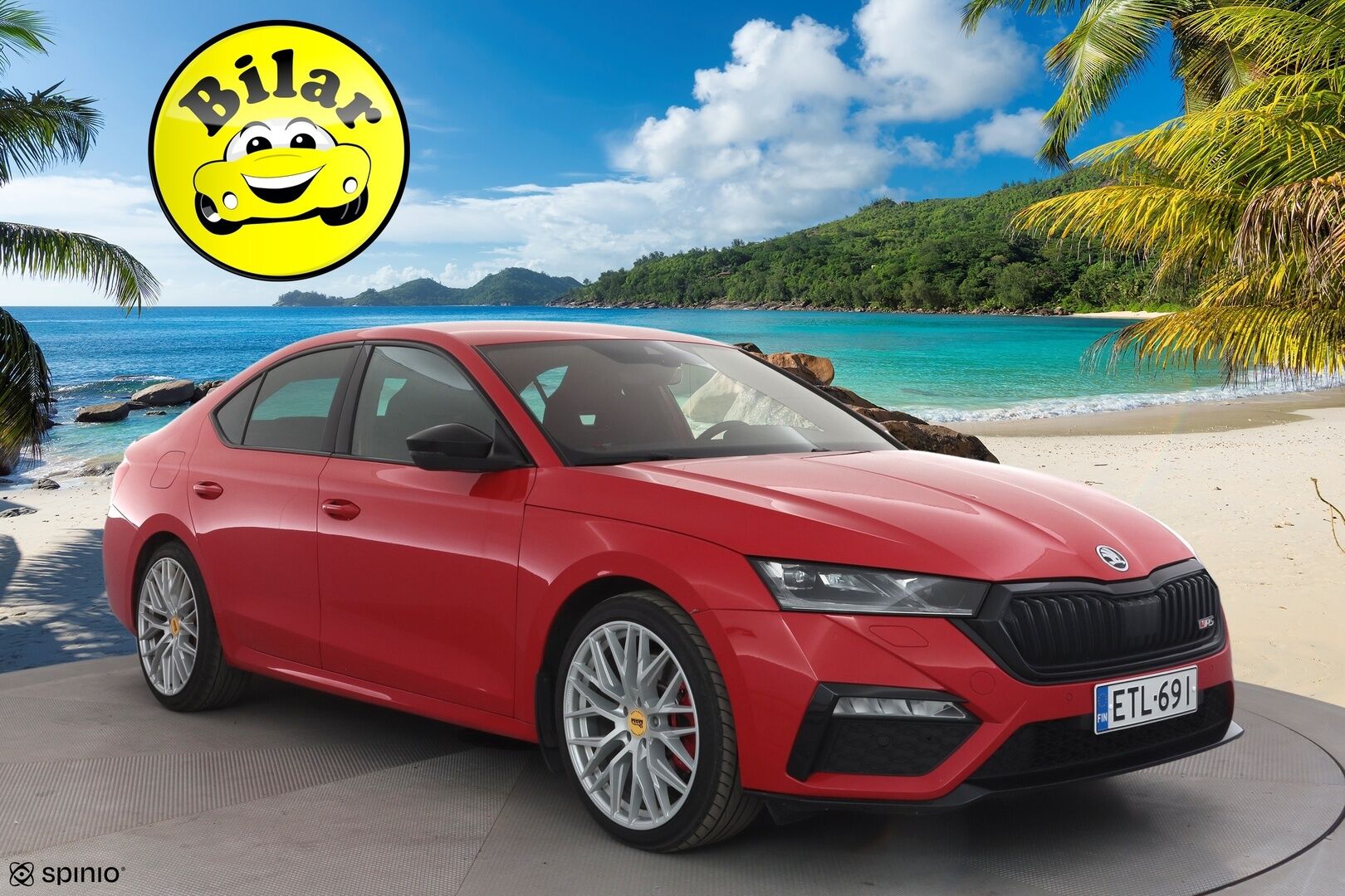 Skoda Octavia 2021 2,0 TSI RS DSG Autom. - | Canton | ACC | Webasto | P.Kamera | Matrix-LED | Kaistavahti | Digimittaristo | Navi | Keyless | Suomi-auto | Merkkihuollot | Kahdet renkaat |