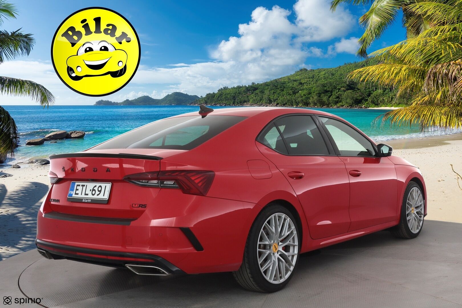 Skoda Octavia 2021 2,0 TSI RS DSG Autom. - | Canton | ACC | Webasto | P.Kamera | Matrix-LED | Kaistavahti | Digimittaristo | Navi | Keyless | Suomi-auto | Merkkihuollot | Kahdet renkaat |