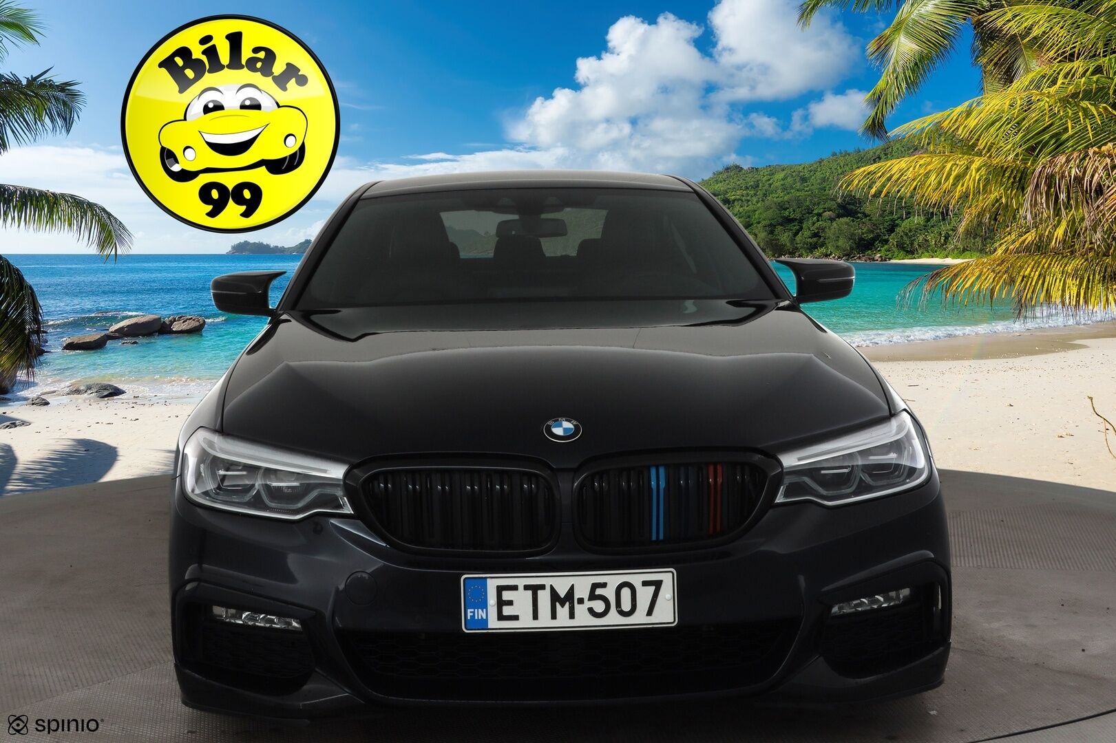 BMW 530 2018 G30 Sedan 530e A iPerformance M-sport * ACC / HUD / Sporttinahat / Sähköpenkit / LED / HIFI / P.Kamera * - Merkkihuollettu / Kahdet renkaat