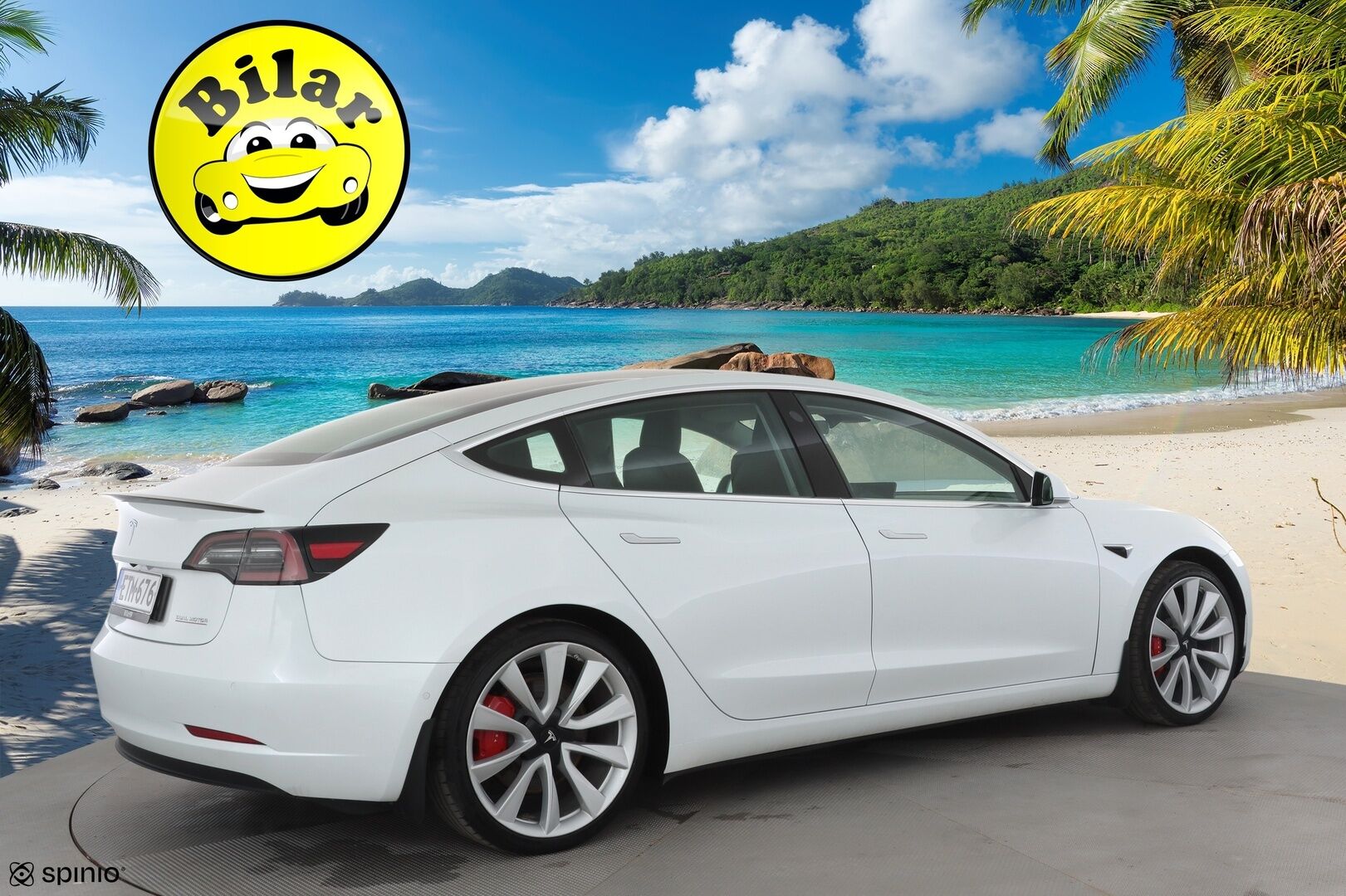 Tesla Model 3 2019 Performance - | ACC | Lasikatto | Premium audio | P.kamera | Sähkönahat | Muistipenkki | Track mode | LED | 2x renkaat aluin | 