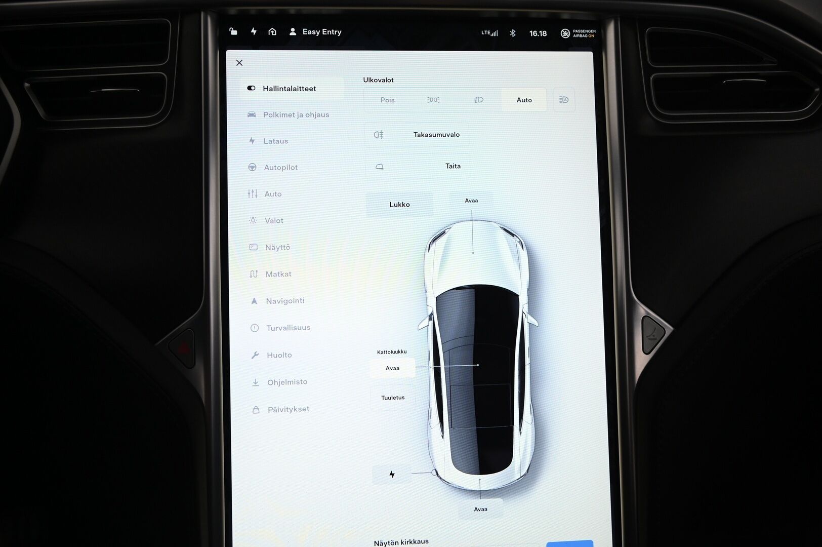 Tesla Model S 2016 90D *YritysOutlet - Myydään vain yritykselle* - YritysOutlet - Myydään vain yritykselle
