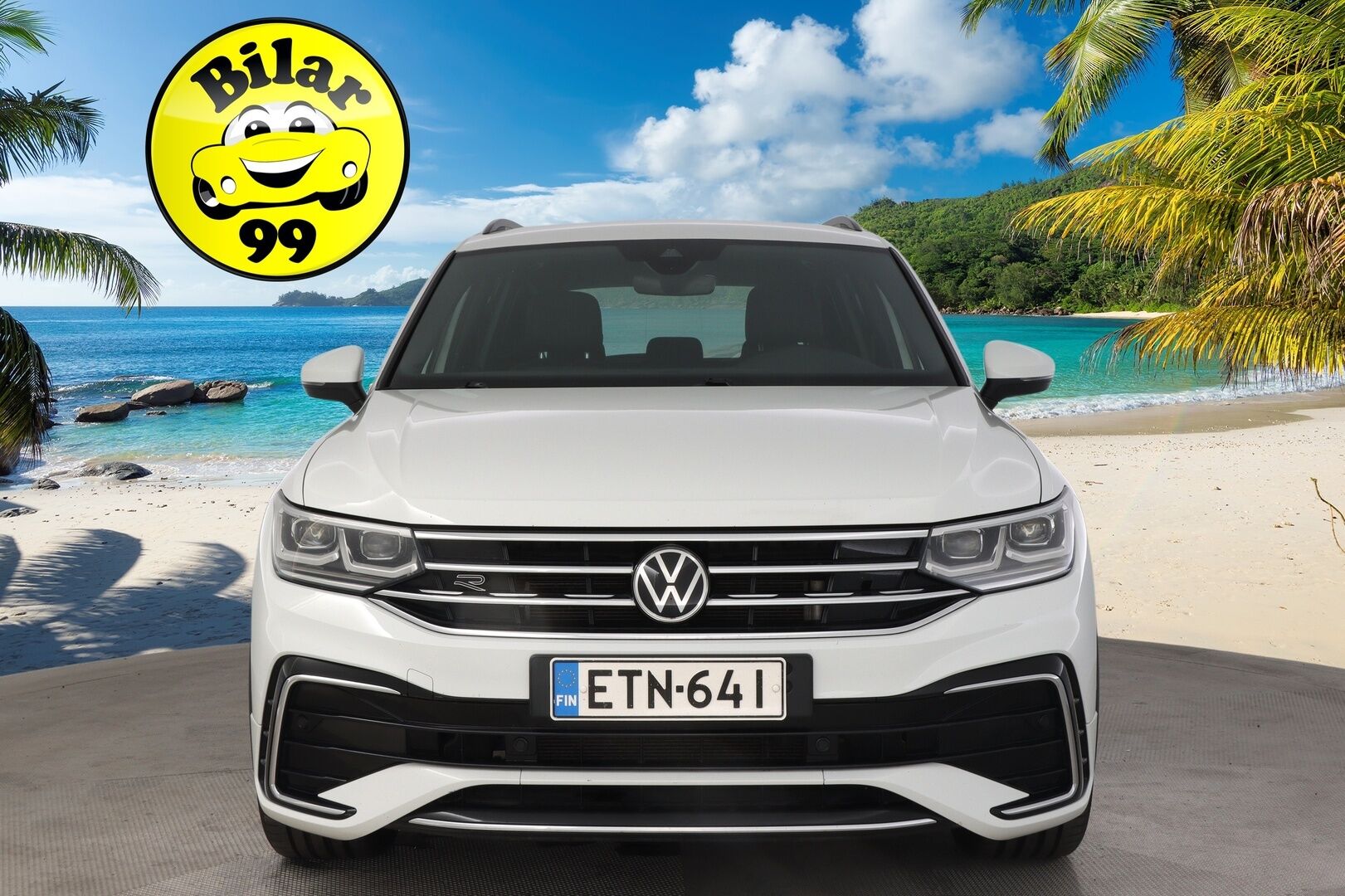 Volkswagen Tiguan 2021 R-Line eHybrid 180 kW DSG-autm **Adapt.vakkari / Matrix LED / P.tutkat / Digimittaristo / Sporttipenkit / KeylessGo** - Akku kuntotarkastettu / Suomi-auto / Kahdet renkaat aluvanteilla