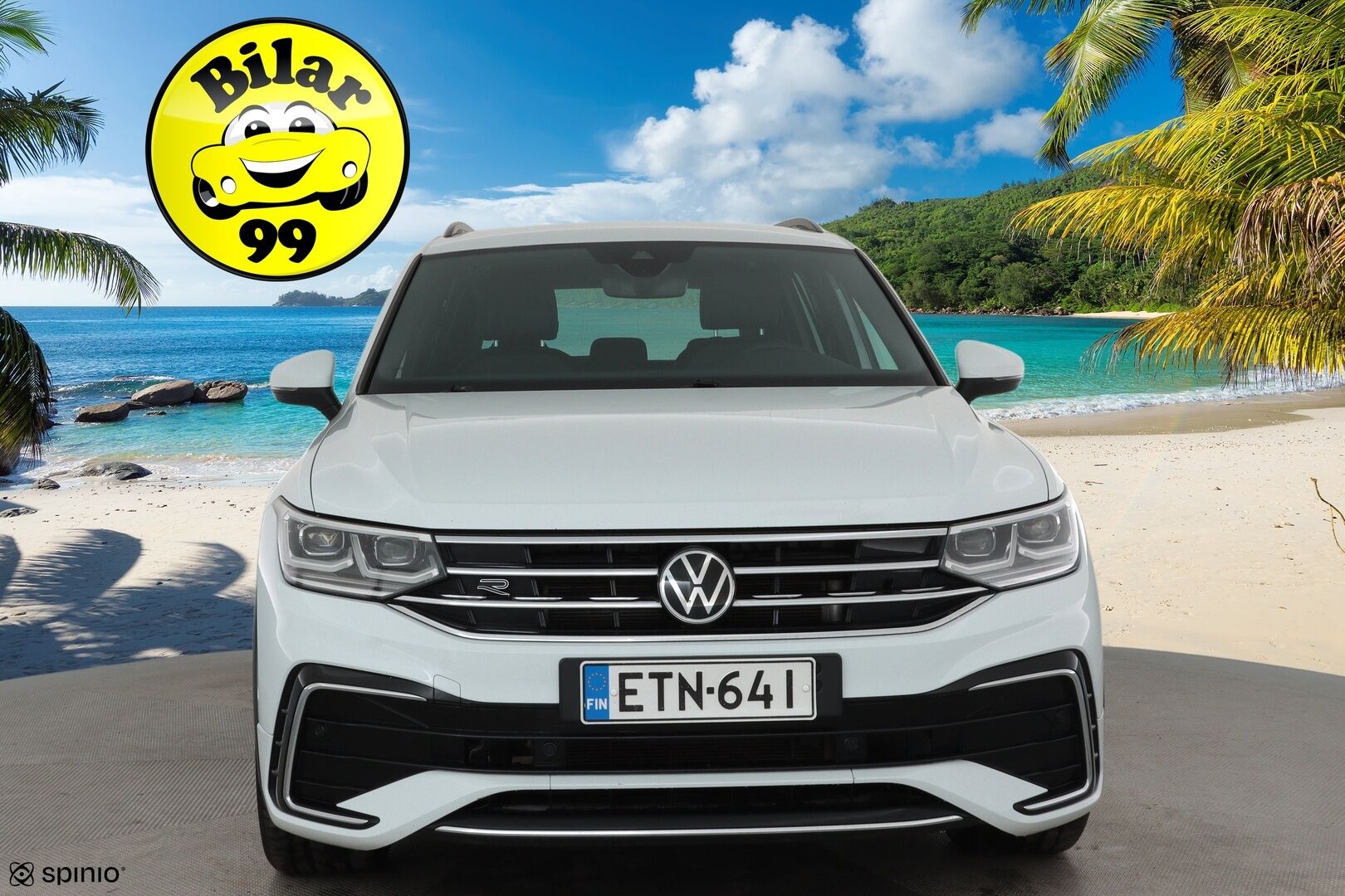 Volkswagen Tiguan 2021 R-Line eHybrid 180 kW DSG-autm **Adapt.vakkari / Matrix LED / P.tutkat / Digimittaristo / Sporttipenkit / KeylessGo** - Akku kuntotarkastettu / Suomi-auto / Kahdet renkaat aluvanteilla
