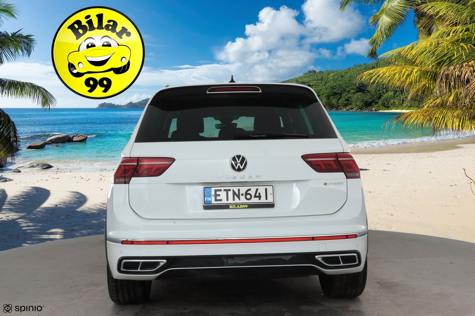 Volkswagen Tiguan 2021 R-Line eHybrid 180 kW DSG-autm **Adapt.vakkari / Matrix LED / P.tutkat / Digimittaristo / Sporttipenkit / KeylessGo** - Akku kuntotarkastettu / Suomi-auto / Kahdet renkaat aluvanteilla