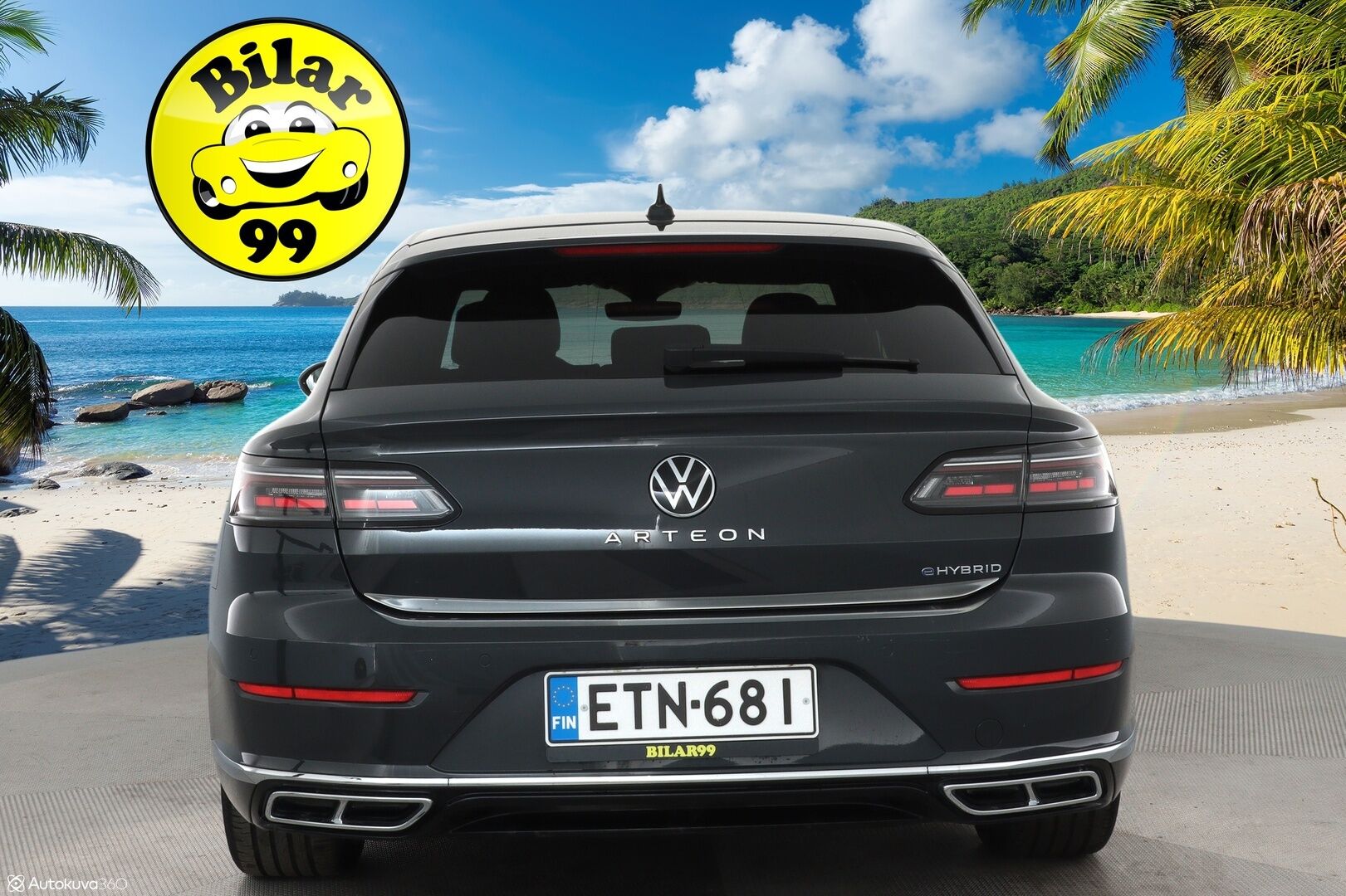 Volkswagen Arteon 2021 Shooting Brake R-Line eHybrid 160 kW DSG **HUD / Digimittaristo / Webasto / P-tutkat / Koukku / Adapt.vakkari** - 1-Om Suomi-auto / Akku kuntotarkastettu / 2x alut