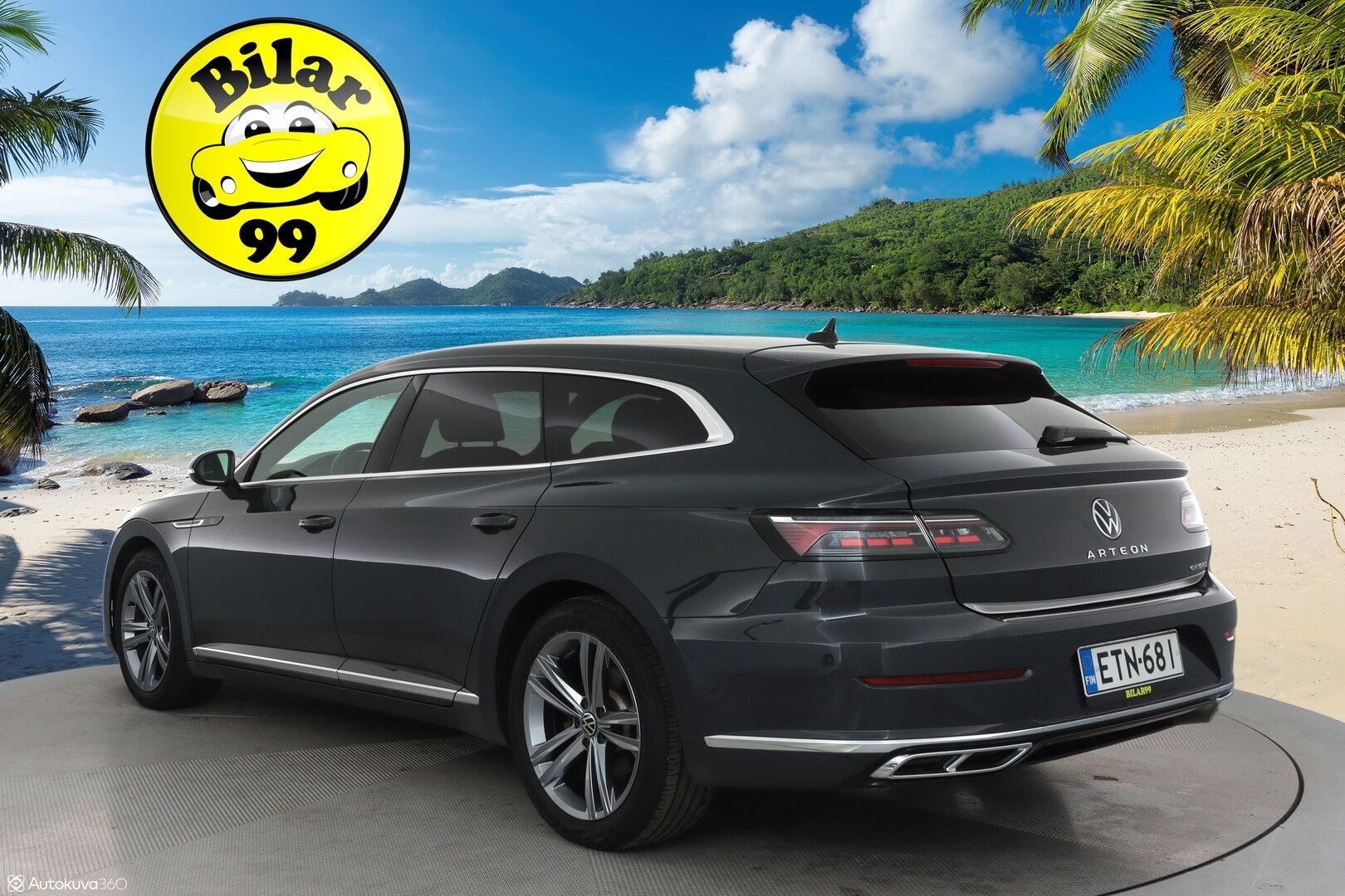 Volkswagen Arteon 2021 Shooting Brake R-Line eHybrid 160 kW DSG **HUD / Digimittaristo / Webasto / P-tutkat / Koukku / Adapt.vakkari** - 1-Om Suomi-auto / Akku kuntotarkastettu / 2x alut