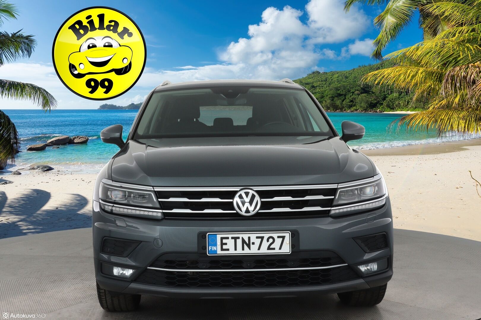 Volkswagen Tiguan Allspace 2021 Highline 1,5 TSI EVO 110 kW DSG **360-kamera / LED / Digimittari / KeylessGo / Adapt.Vakkari / Ratinlämmitin** - 1-Om Suomi-auto / 2x alut
