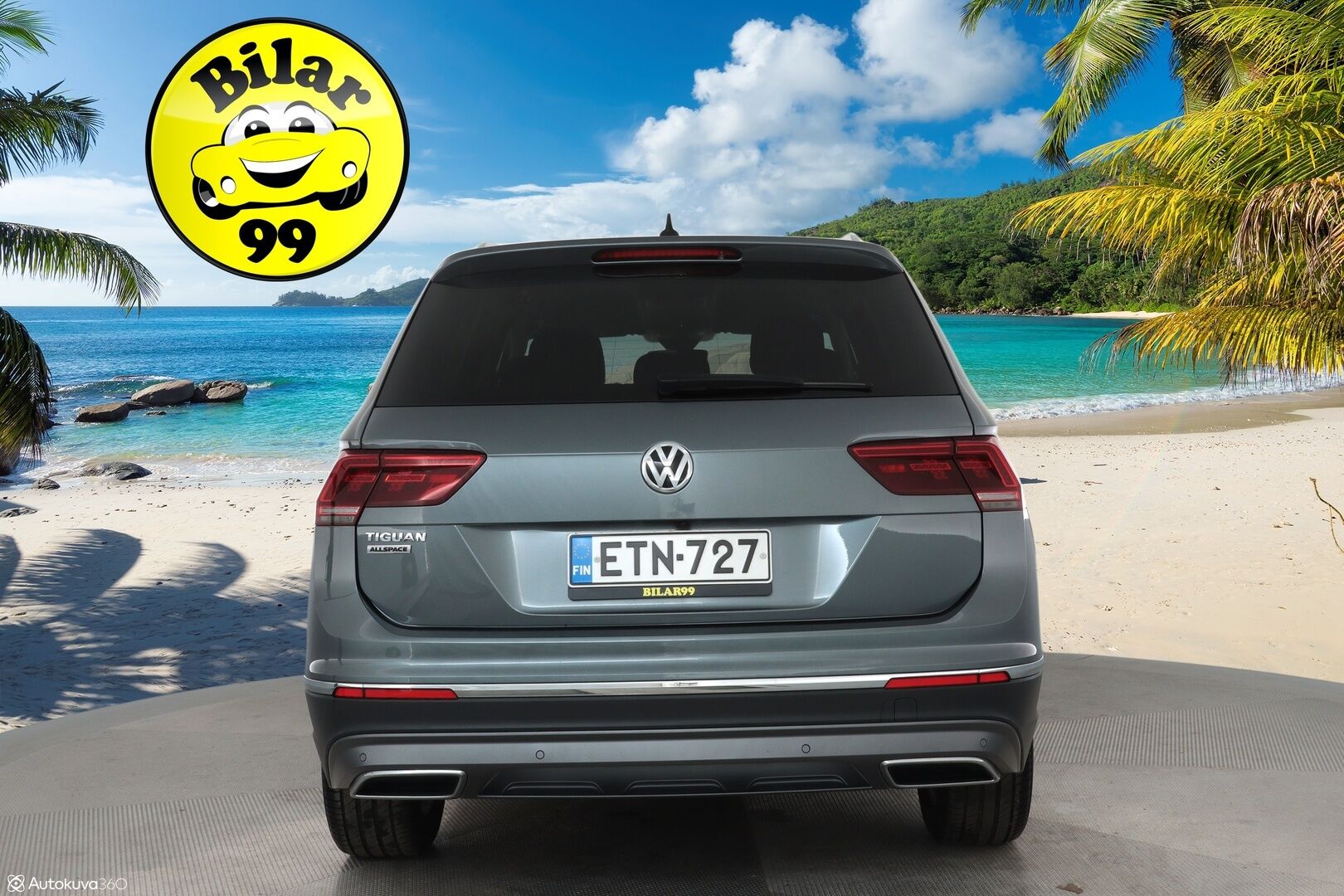 Volkswagen Tiguan Allspace 2021 Highline 1,5 TSI EVO 110 kW DSG **360-kamera / LED / Digimittari / KeylessGo / Adapt.Vakkari / Ratinlämmitin** - 1-Om Suomi-auto / 2x alut