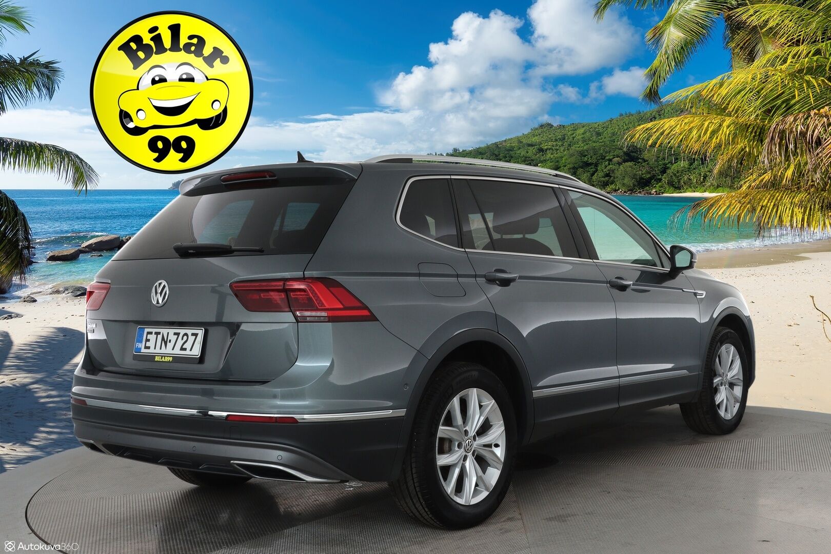 Volkswagen Tiguan Allspace 2021 Highline 1,5 TSI EVO 110 kW DSG **360-kamera / LED / Digimittari / KeylessGo / Adapt.Vakkari / Ratinlämmitin** - 1-Om Suomi-auto / 2x alut