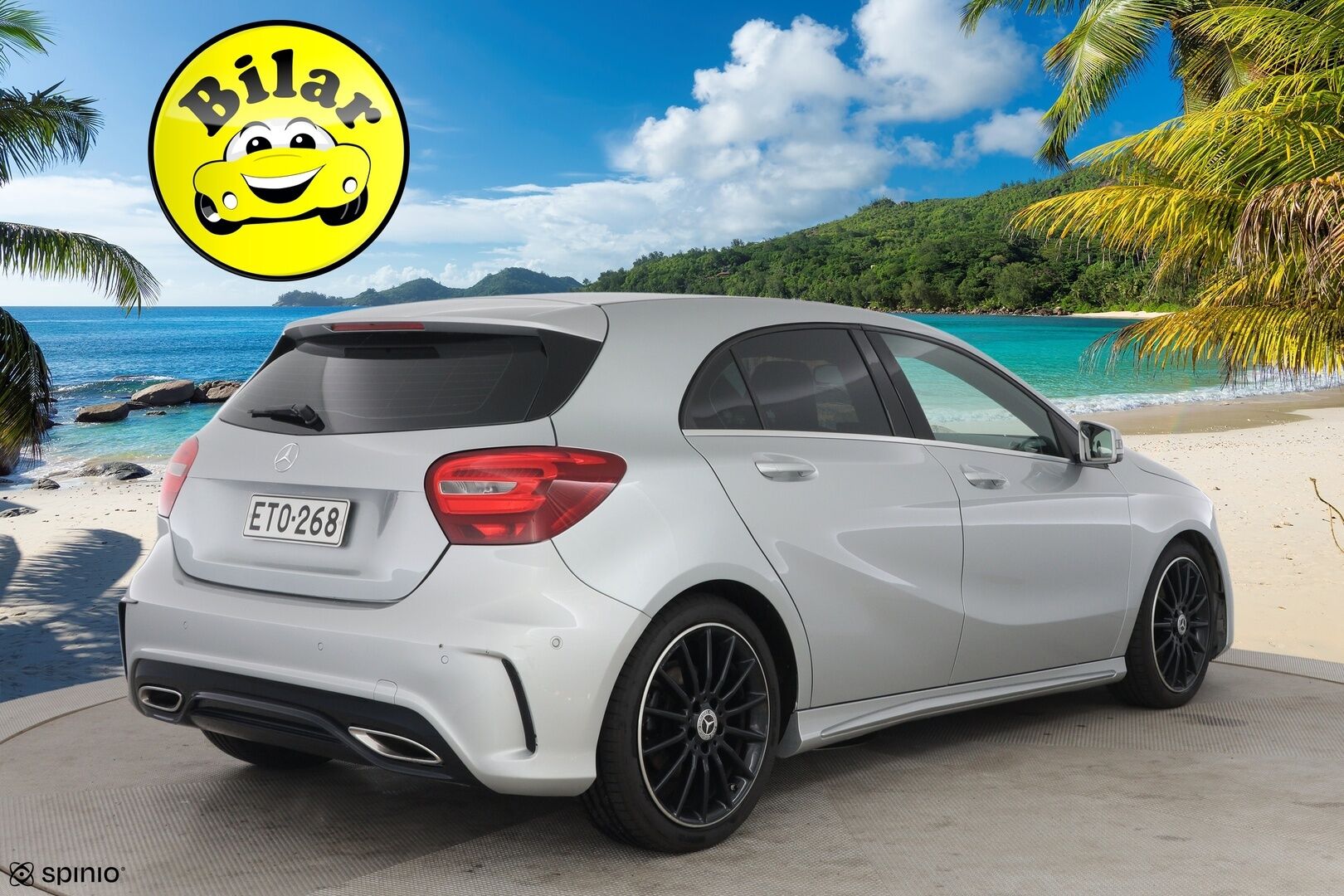 Mercedes-Benz A 2016 160 Business AMG - Bluetooth | Navi | Sporttipenkit | Tutkat | Lohko ja sisäpistoke
