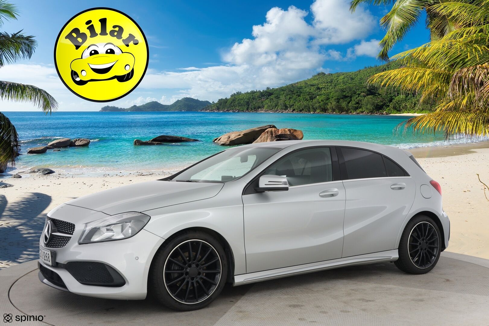 Mercedes-Benz A 2016 160 Business AMG - Bluetooth | Navi | Sporttipenkit | Tutkat | Lohko ja sisäpistoke