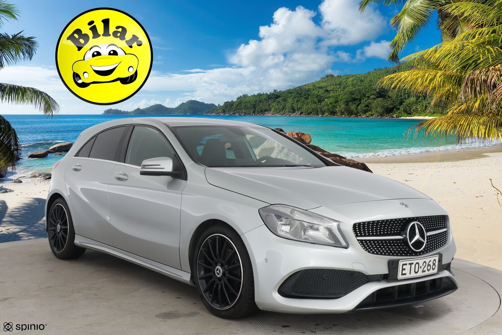 Mercedes-Benz A 2016 160 Business AMG - Bluetooth | Navi | Sporttipenkit | Tutkat | Lohko ja sisäpistoke