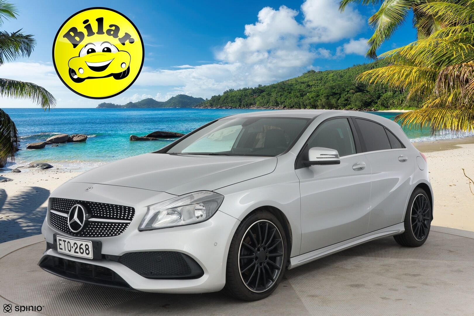 Mercedes-Benz A 2016 160 Business AMG - Bluetooth | Navi | Sporttipenkit | Tutkat | Lohko ja sisäpistoke