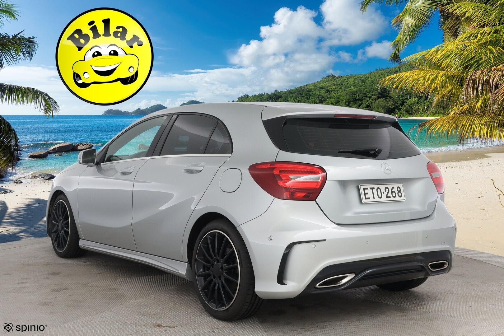 Mercedes-Benz A 2016 160 Business AMG - Bluetooth | Navi | Sporttipenkit | Tutkat | Lohko ja sisäpistoke