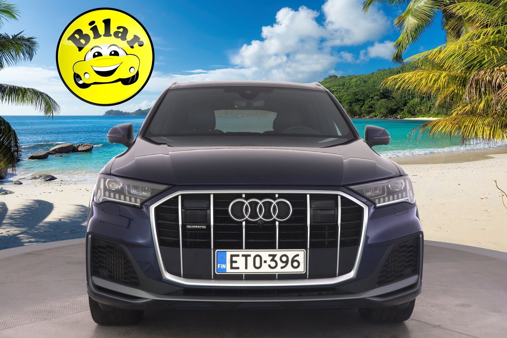 Audi Q7 2021 55 TFSI e Quattro S-Line - * 2x S-Line | ACC | 360 | Panorama | B&O | Matrix Led | Muistipenkki | Ilma-Alusta | Keyless | Koukku | Merkkihuollot *