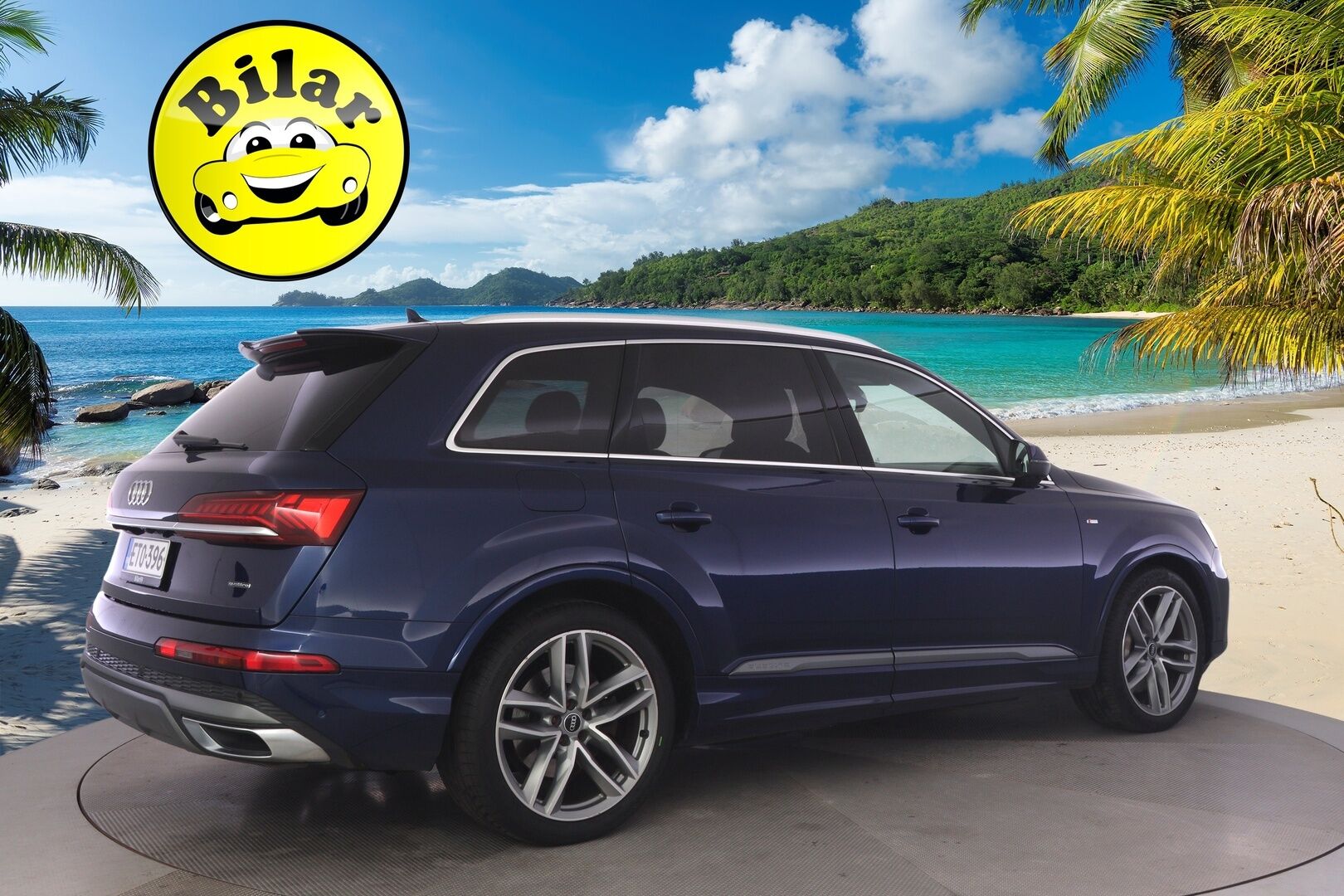 Audi Q7 2021 55 TFSI e Quattro S-Line - * 2x S-Line | ACC | 360 | Panorama | B&O | Matrix Led | Muistipenkki | Ilma-Alusta | Keyless | Koukku | Merkkihuollot *