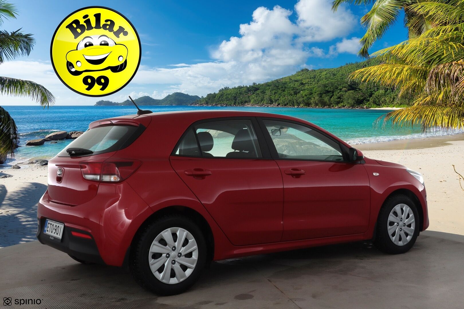 Kia Rio 2021 1,2 LX * Vakkari / Ilmastointi / Bluetooth / 2xRenkaat / Ratinlämmitin * - Suomi-auto / Juuri huollettu