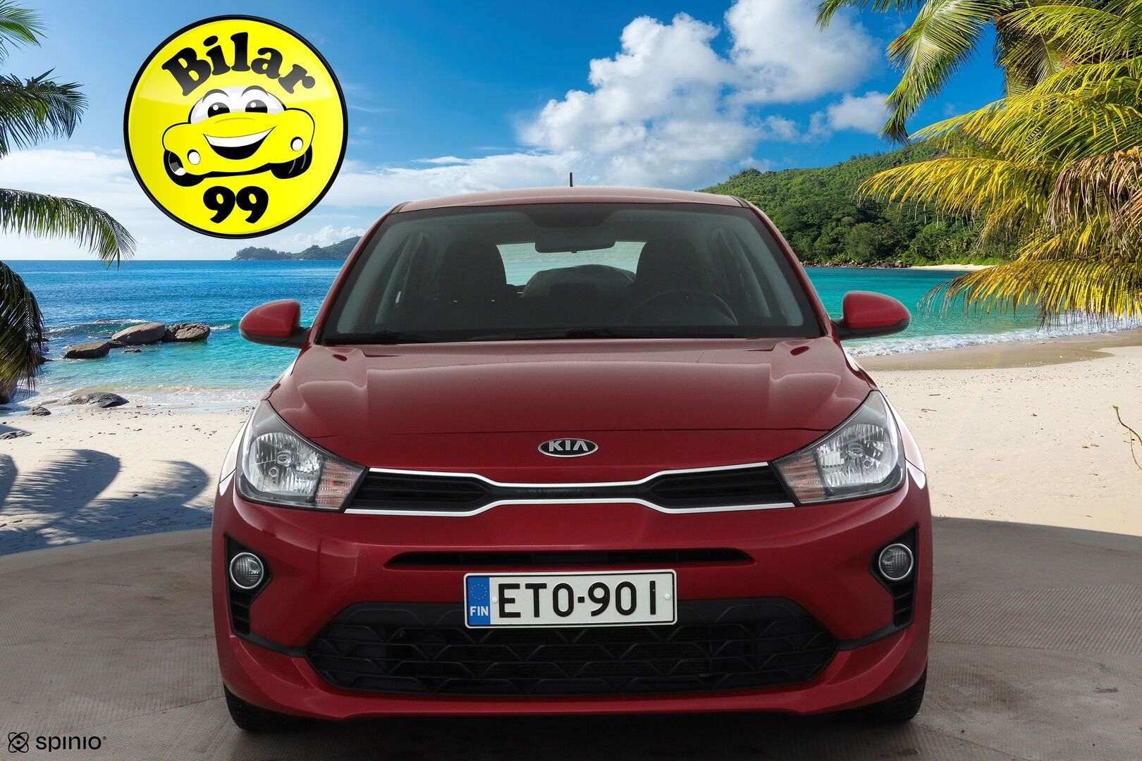Kia Rio 2021 1,2 LX * Vakkari / Ilmastointi / Bluetooth / 2xRenkaat / Ratinlämmitin * - Suomi-auto / Juuri huollettu